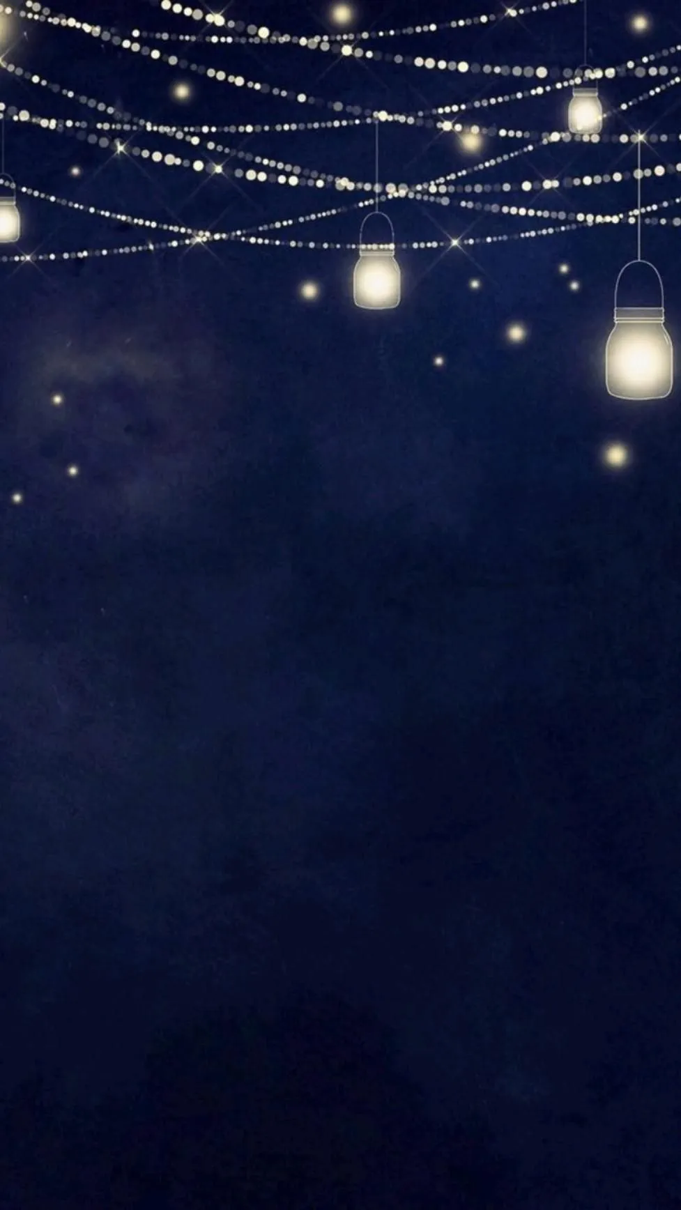 Sparkling lights and bokeh background in dark setting