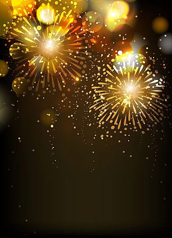 Spectacular Display of Colorful Fireworks in the Sky