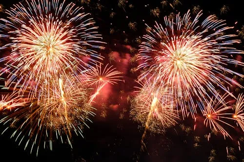Stunning Multi color Firework Show with Radiant Patterns