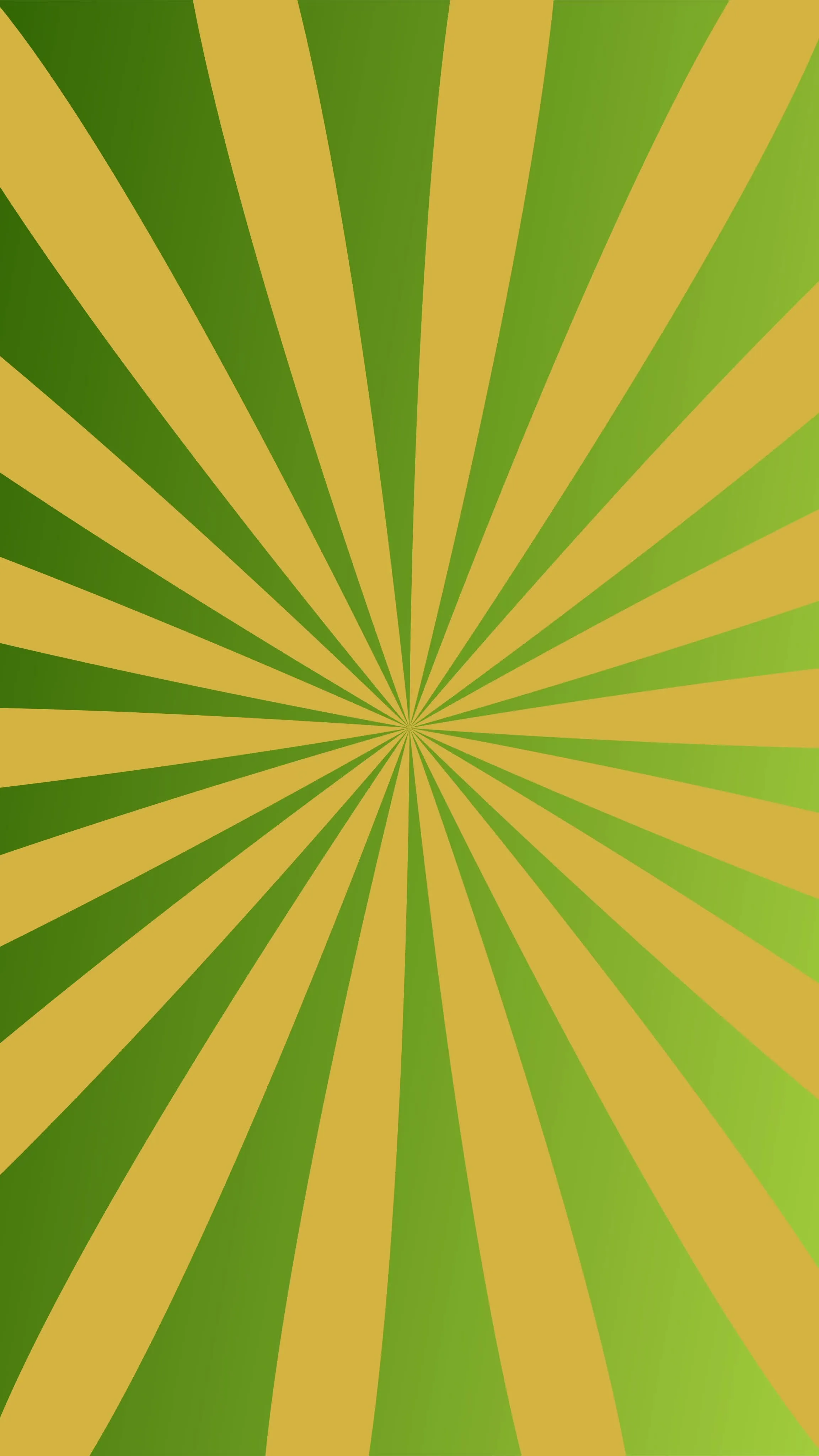 Sunburst background image in the golden and green colour