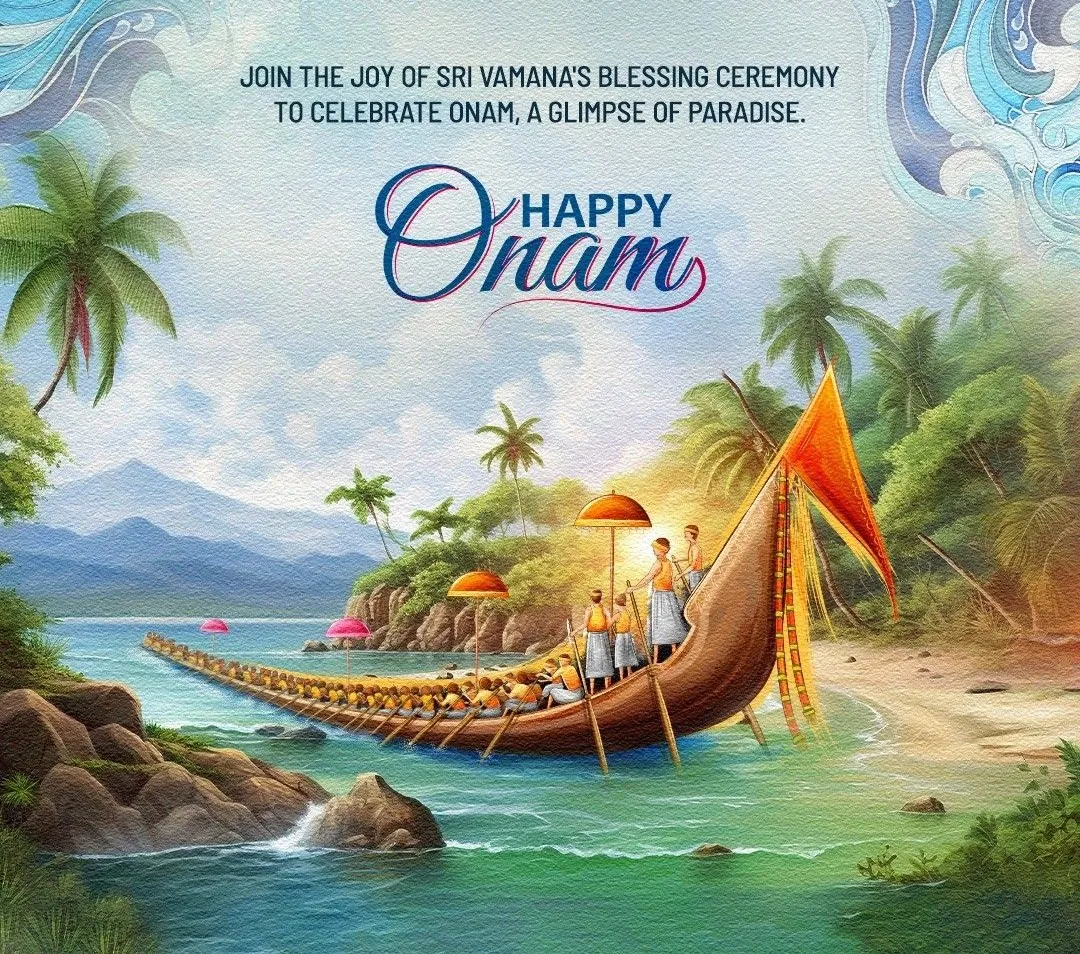 Vallam Kali race with kerala river vallam with orange flag