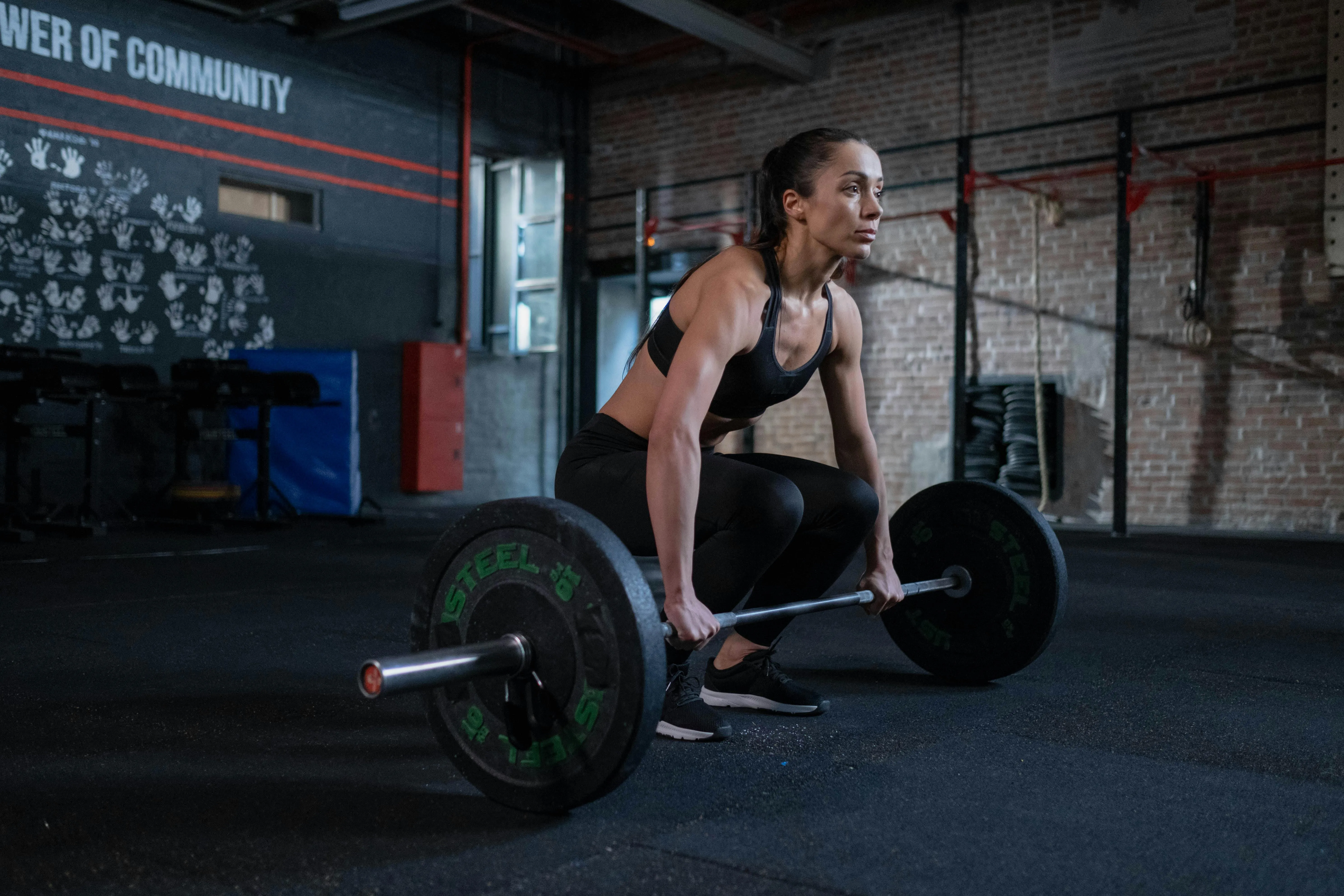 Athlete Performing Deadlift To Improve Power and Fitness