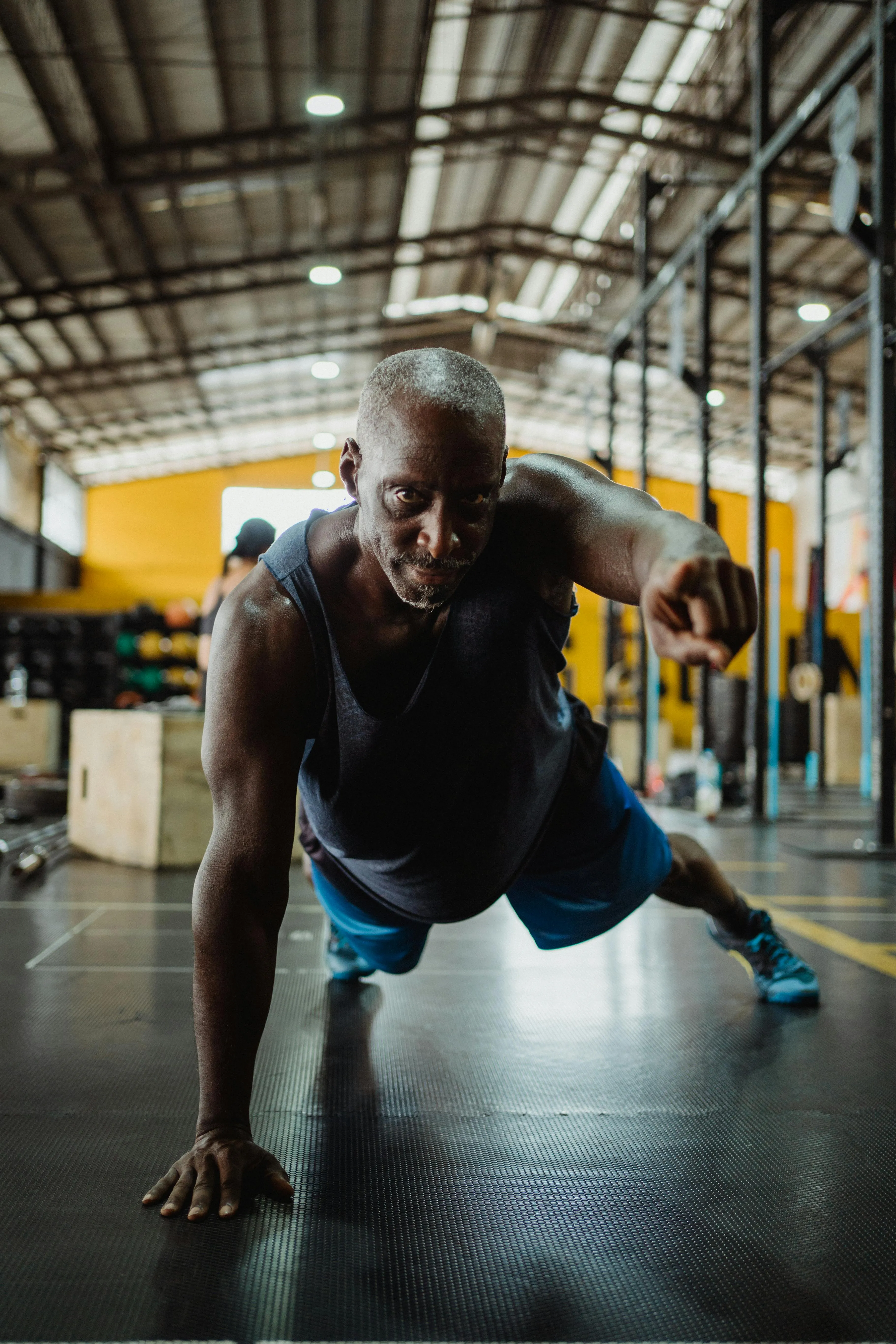 Man Doing Push Ups To Build Upper Body Strength and Stamina