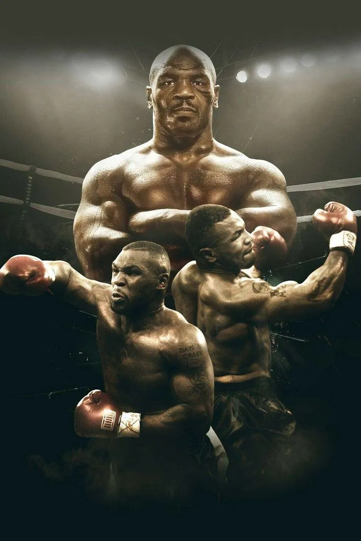 Mike Tyson Showing Strength and Discipline Hd Free Wallpaper