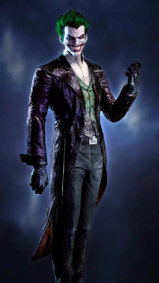 Animated Standing Joker Portrait HD Wallpaper Download