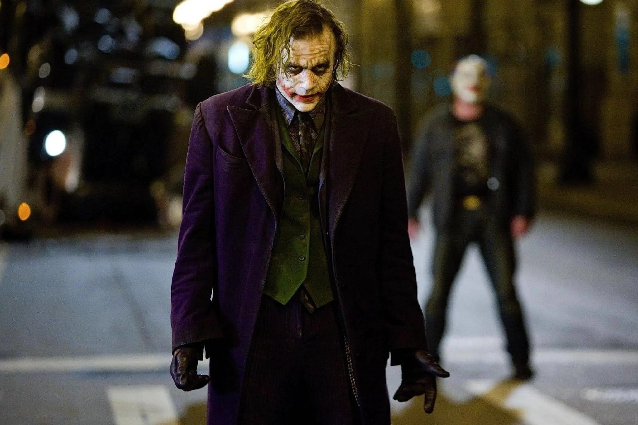 Joker Fights with Batman From Dark Movie Scene HD Wallpaper