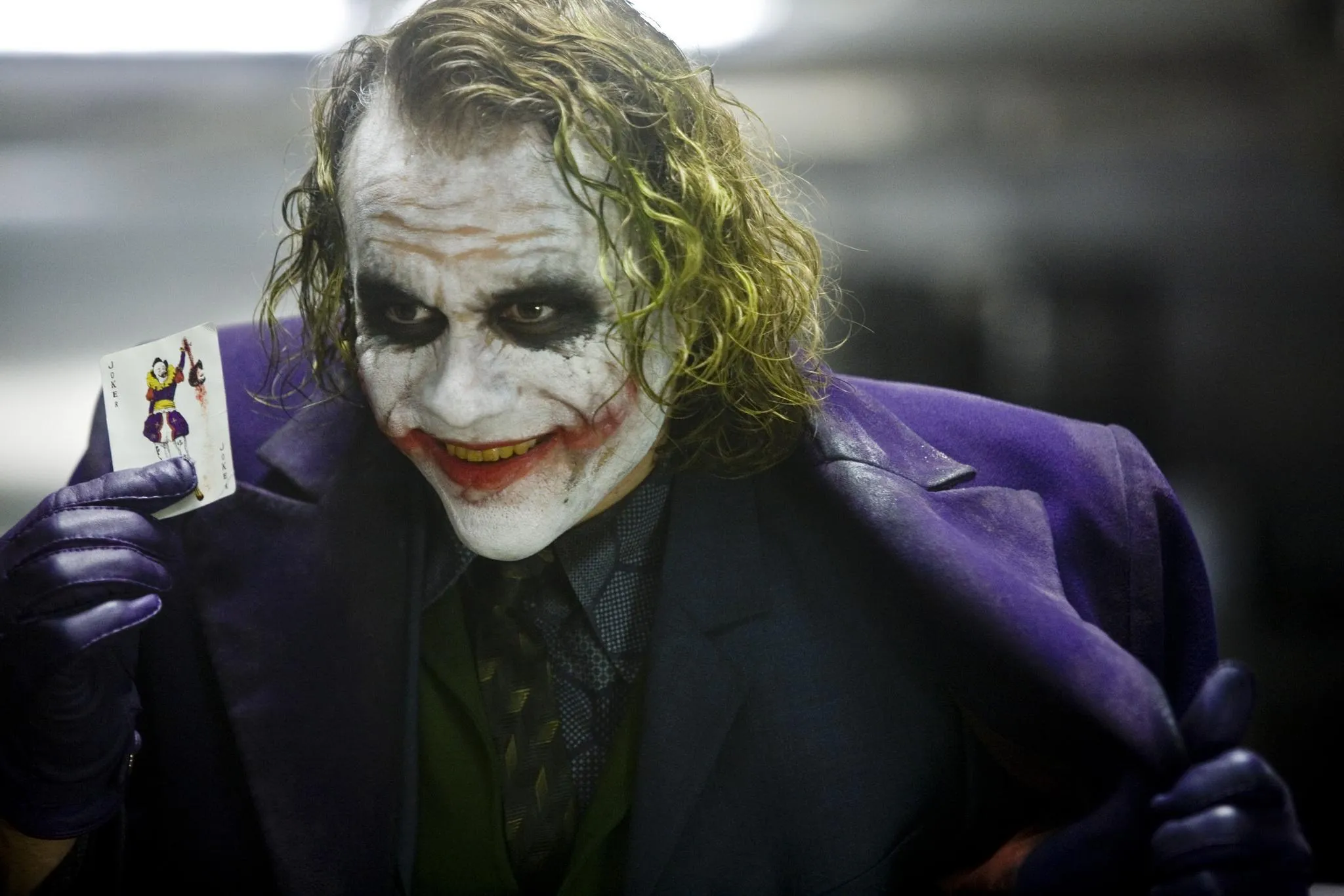 Joker Holding A Card Cool HD 4K Free Wallpaper For Computer
