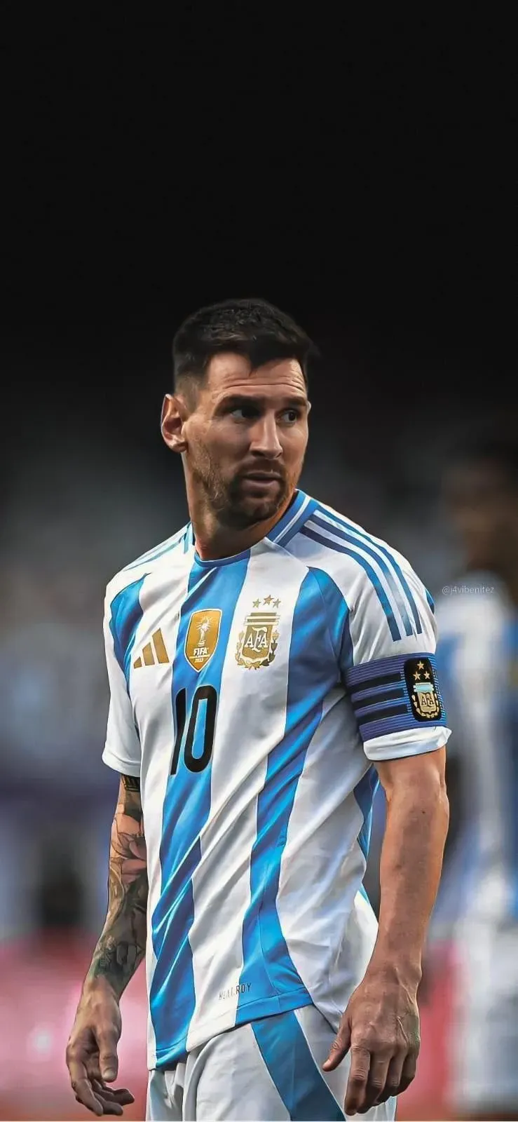 The Argentina Captain Looking Intensely Mobile HD Wallpaper