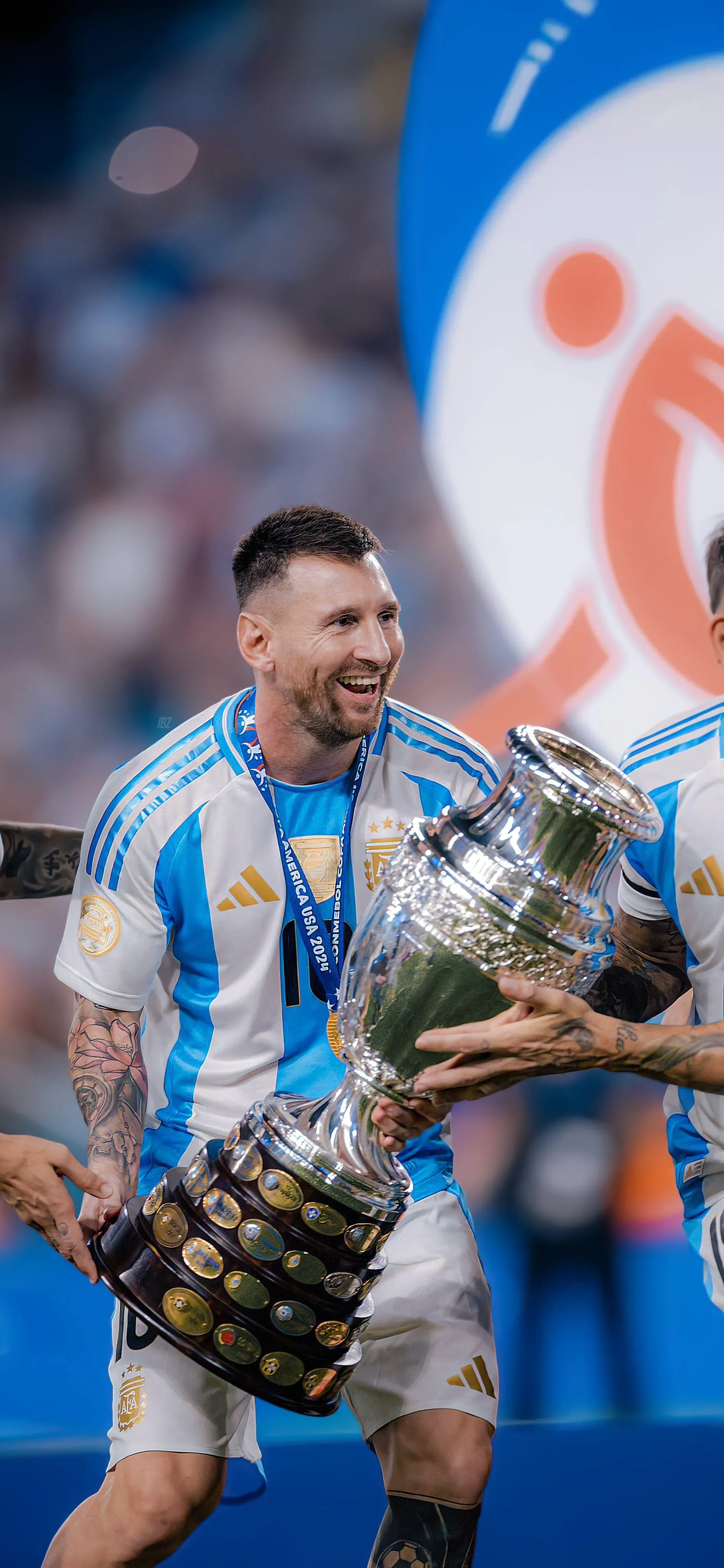 Celebration Of Lionel Messi Fc Argentina HD Wallpaper