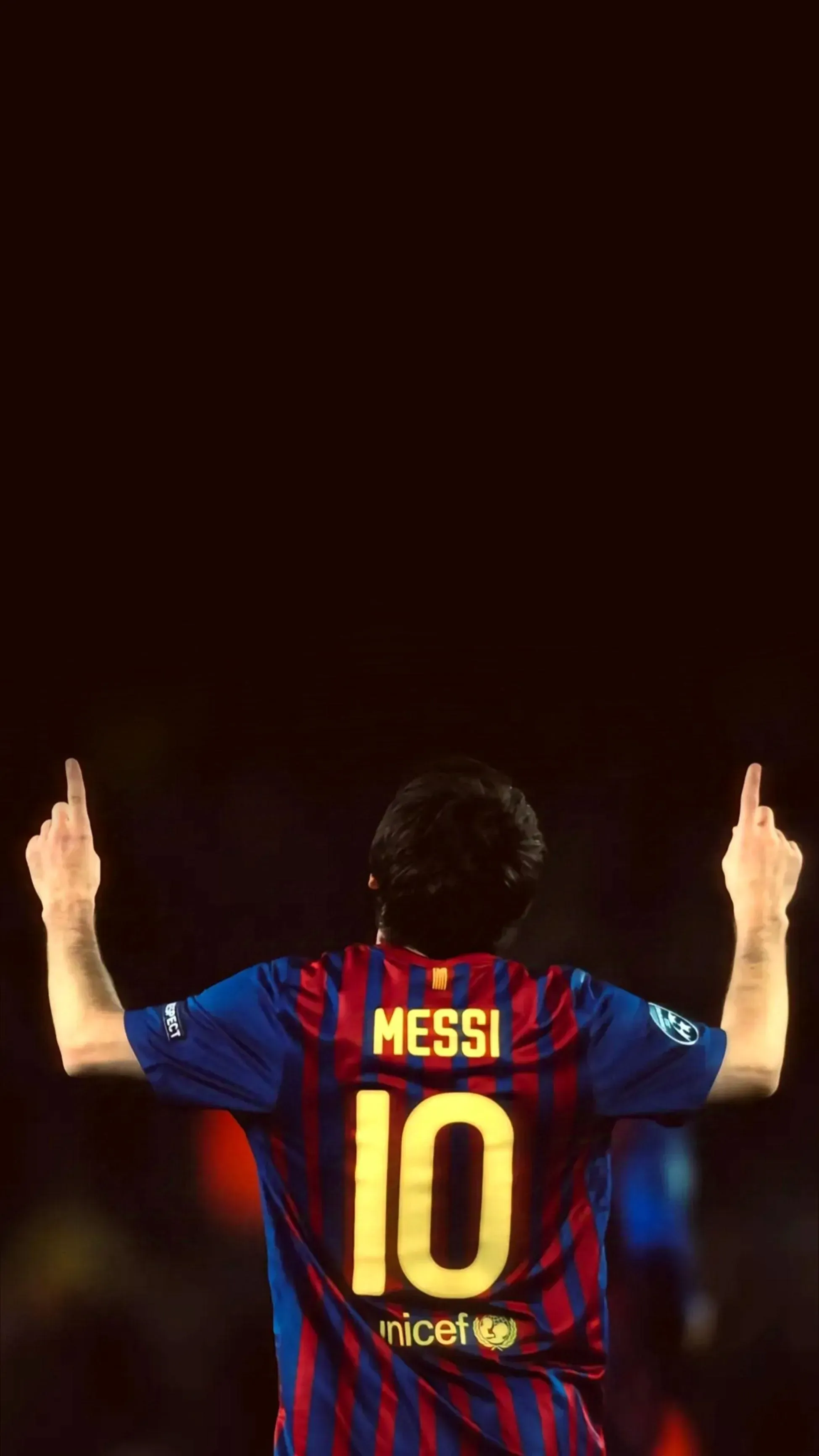 Iconic Celebration Of Lionel Messi Mobile HD Free Wallpaper