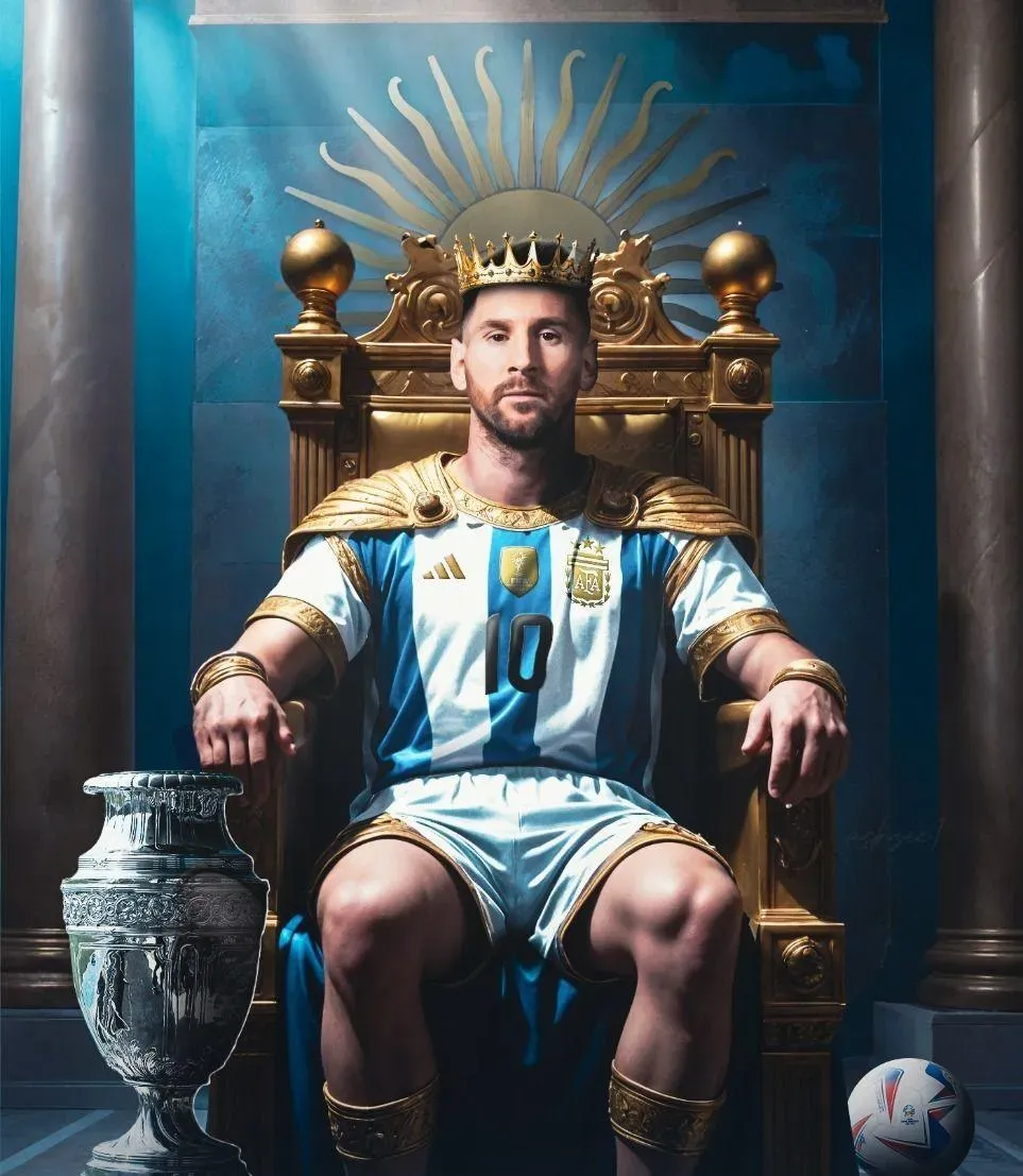 The Legendary King Of Football Game Lionel Messi Wallpaper