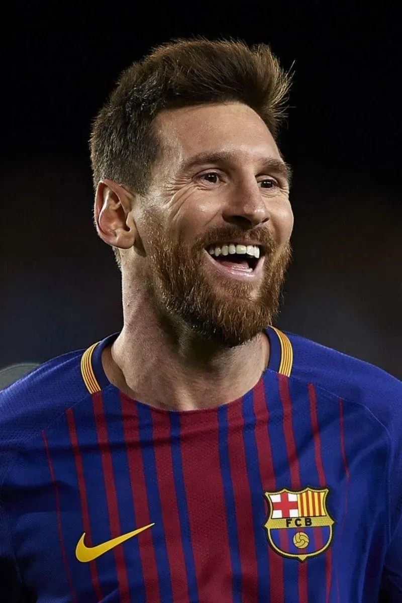 Lionel Messi With A Cute Smile HD Wallpaper Free Download