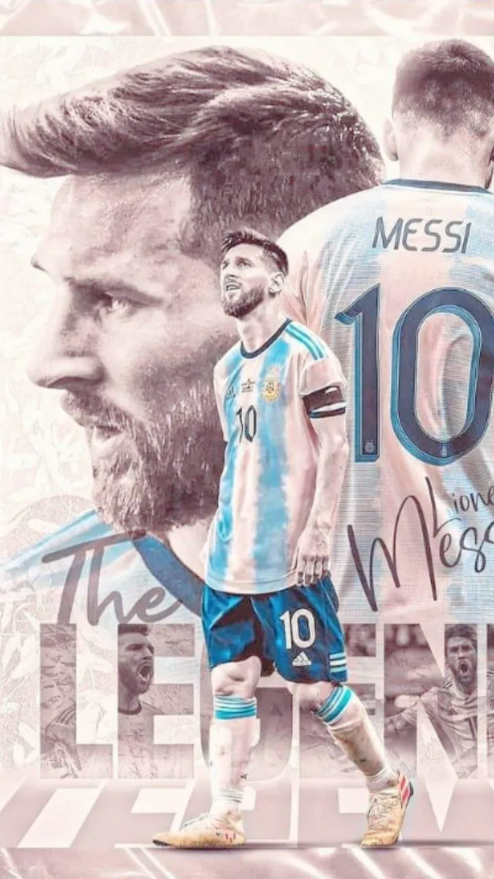 Lionel Messi The Legendary No 10 Of Argentina HD Wallpaper