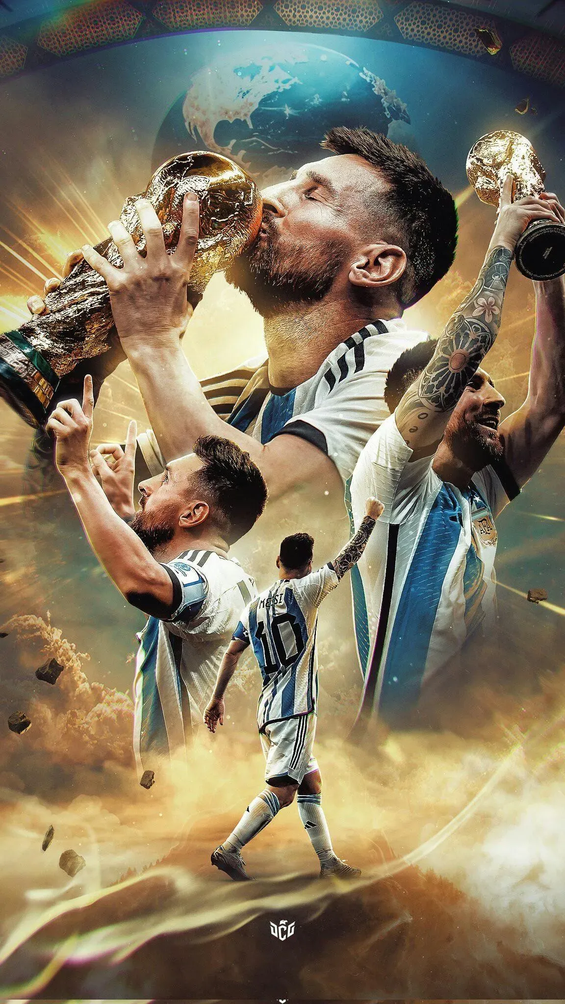 Lionel Messi Mobile Art Hd Wallpaper Free Download