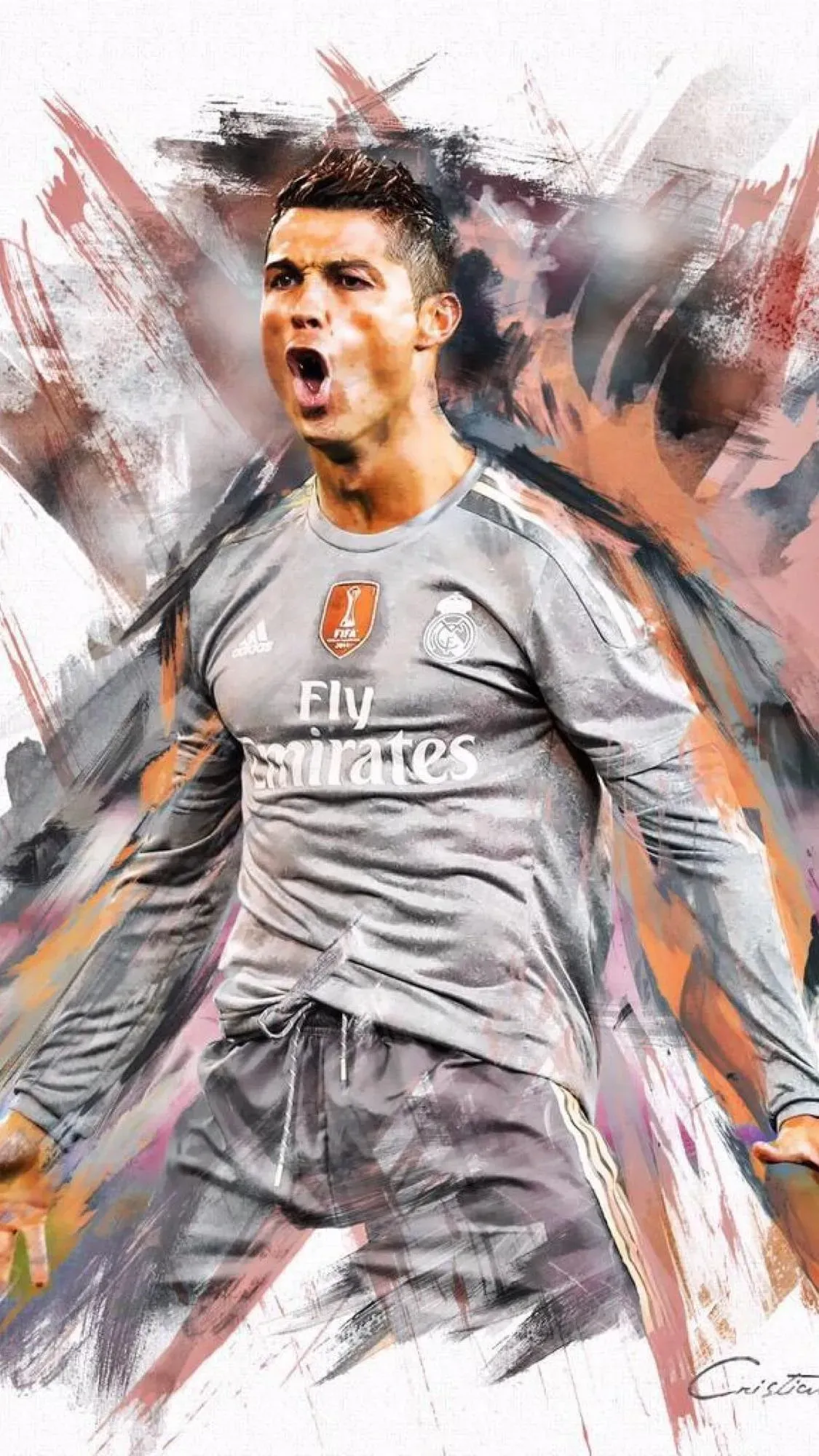 Ronaldo Wallpapers Artistic Sketch Style