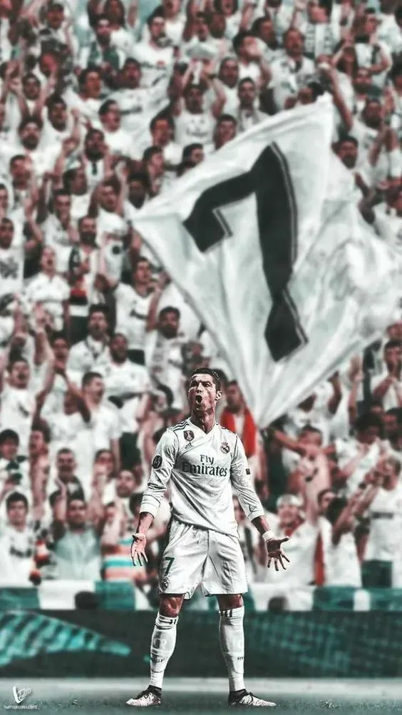 Ronaldo Wallpapers Epic Crowd Flags