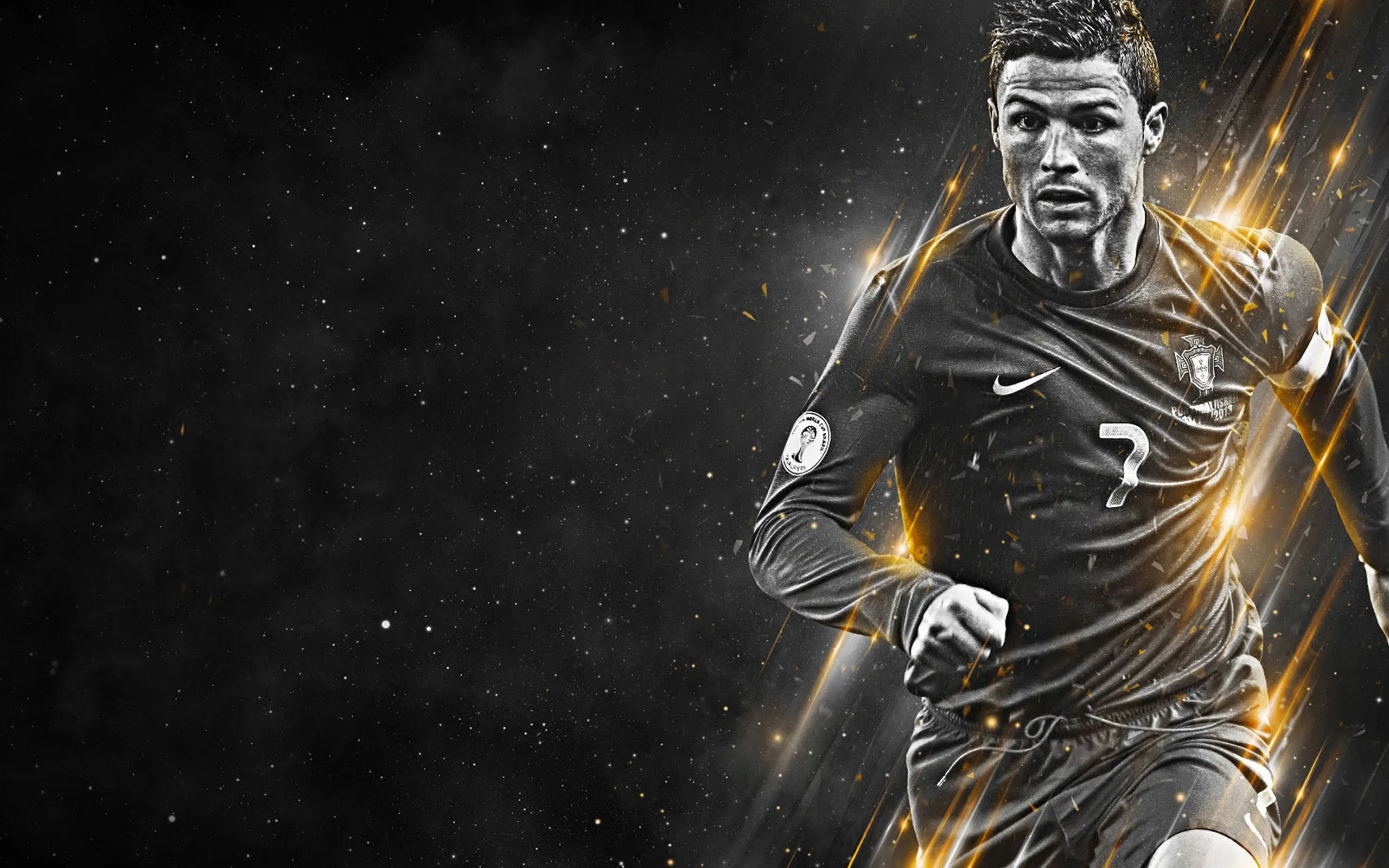 Ronaldo Wallpapers Fire and Sparks