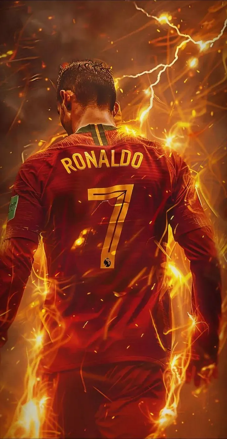 Ronaldo Wallpapers in Golden Light