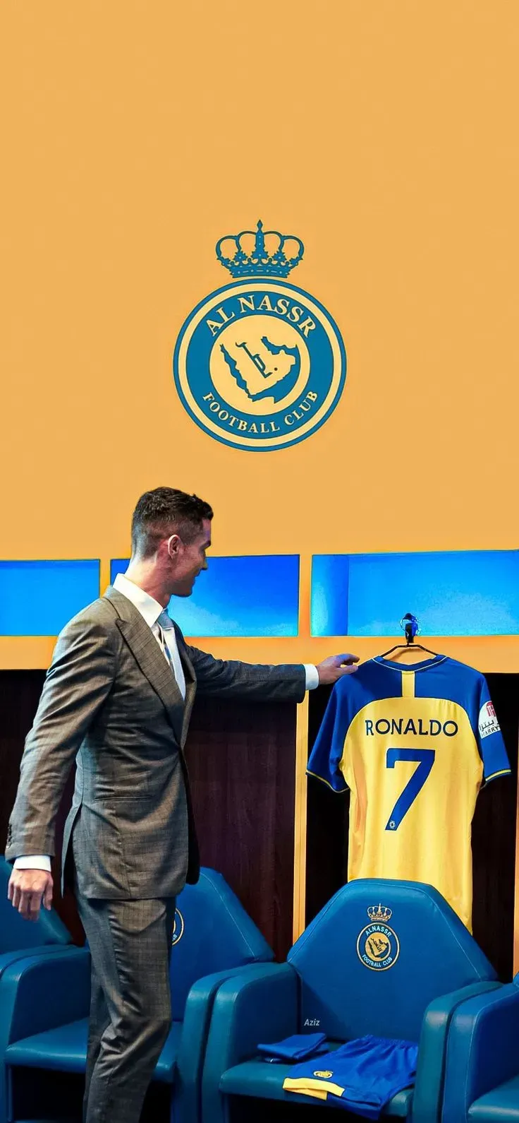 Ronaldo Wallpapers Joyful Locker Room