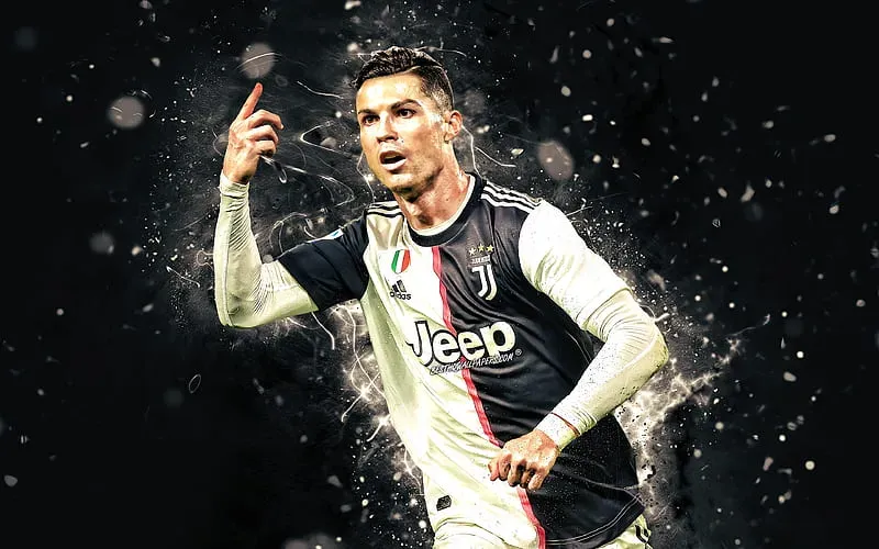 Ronaldo Wallpapers Neon Art Highlights