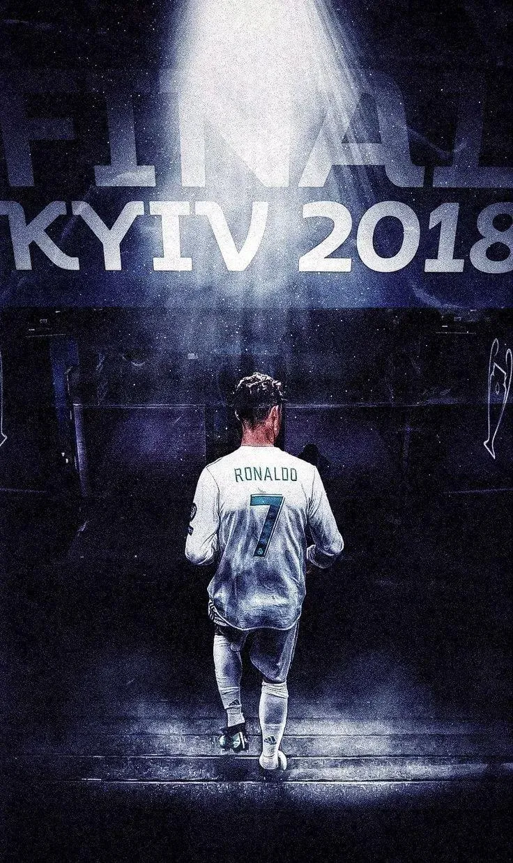 Ronaldo Wallpapers Tunnel Blue Light