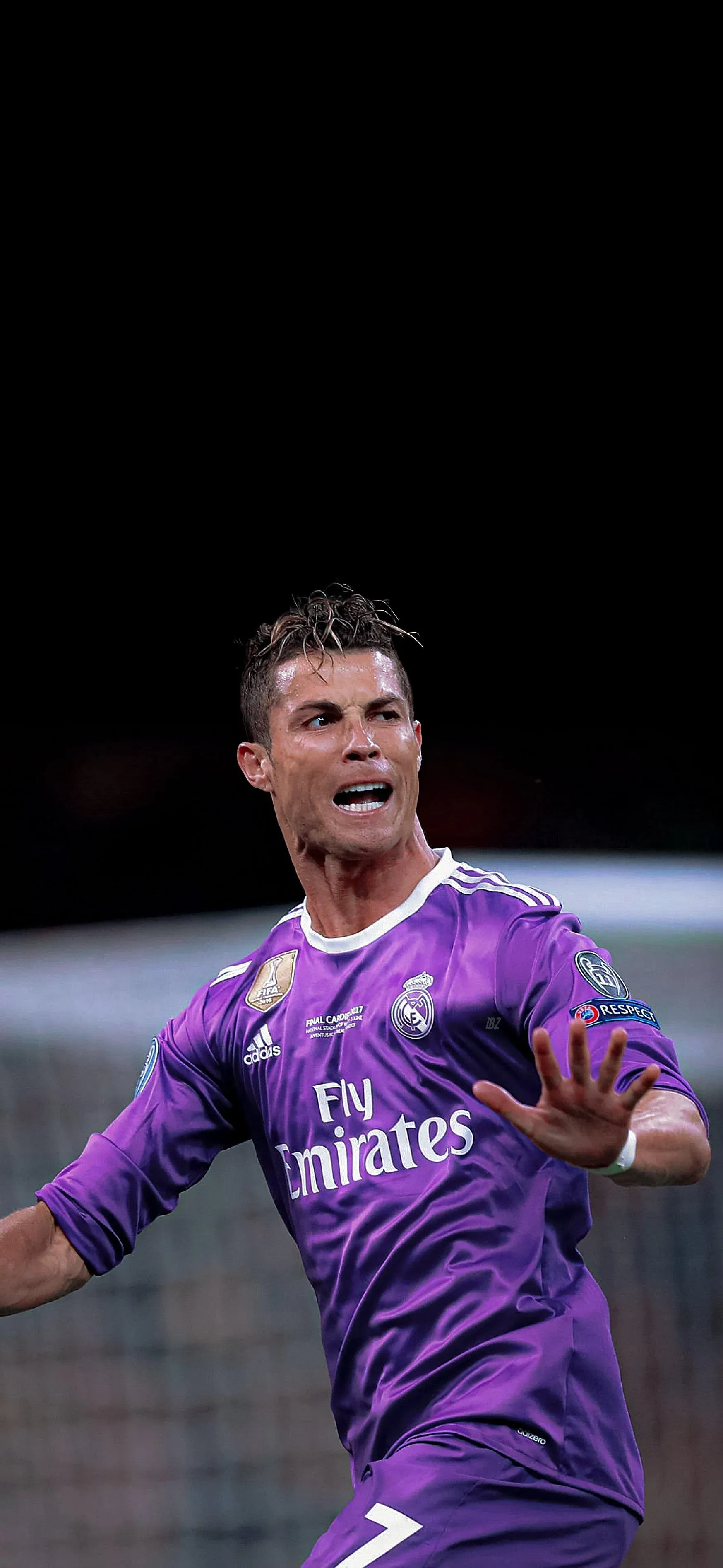 Cristiano Ronaldo Wallpapers with Purple Ambience