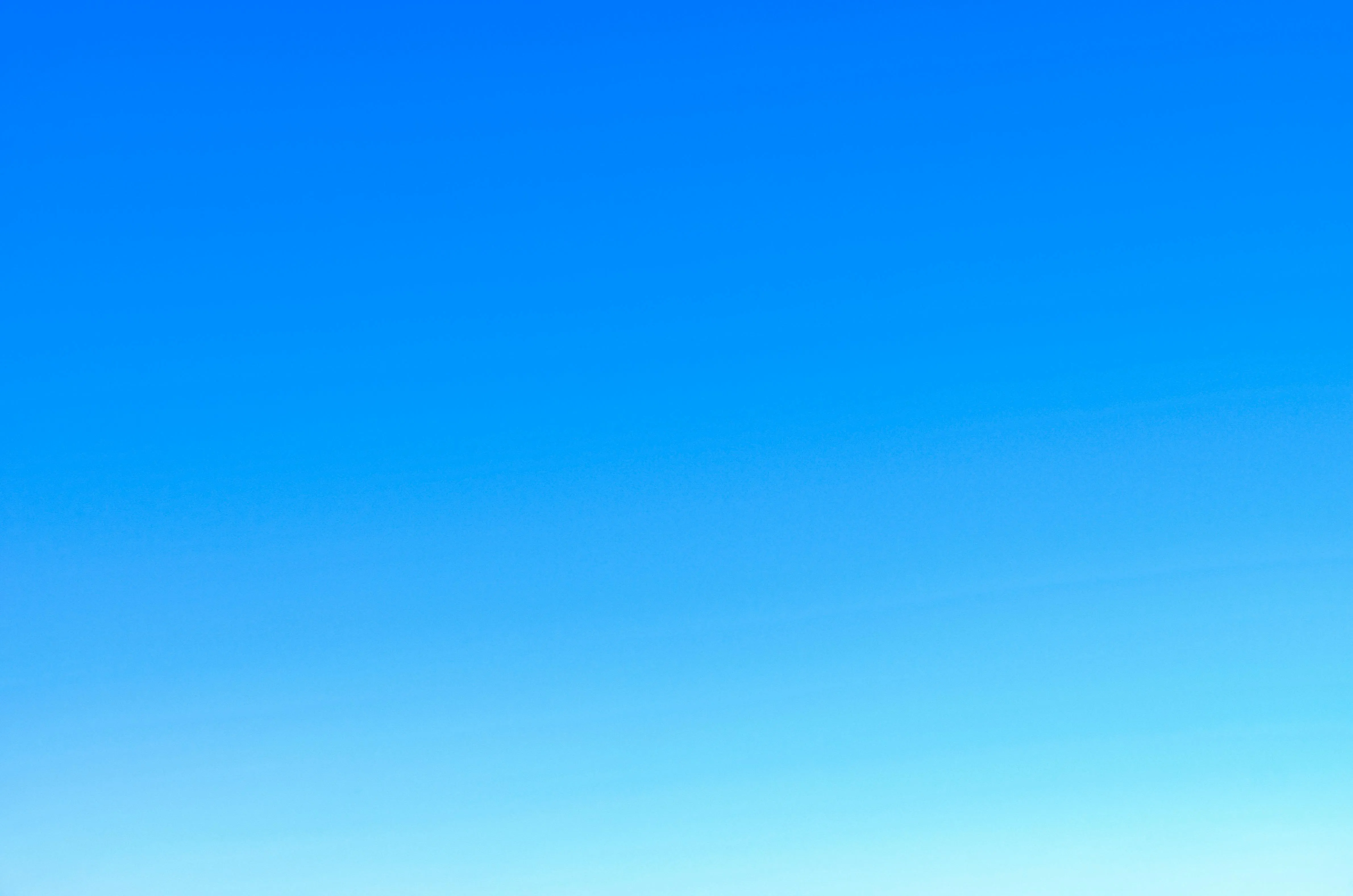 Clear Blue Sky Gradient From Light To Dark Blue Wallpaper