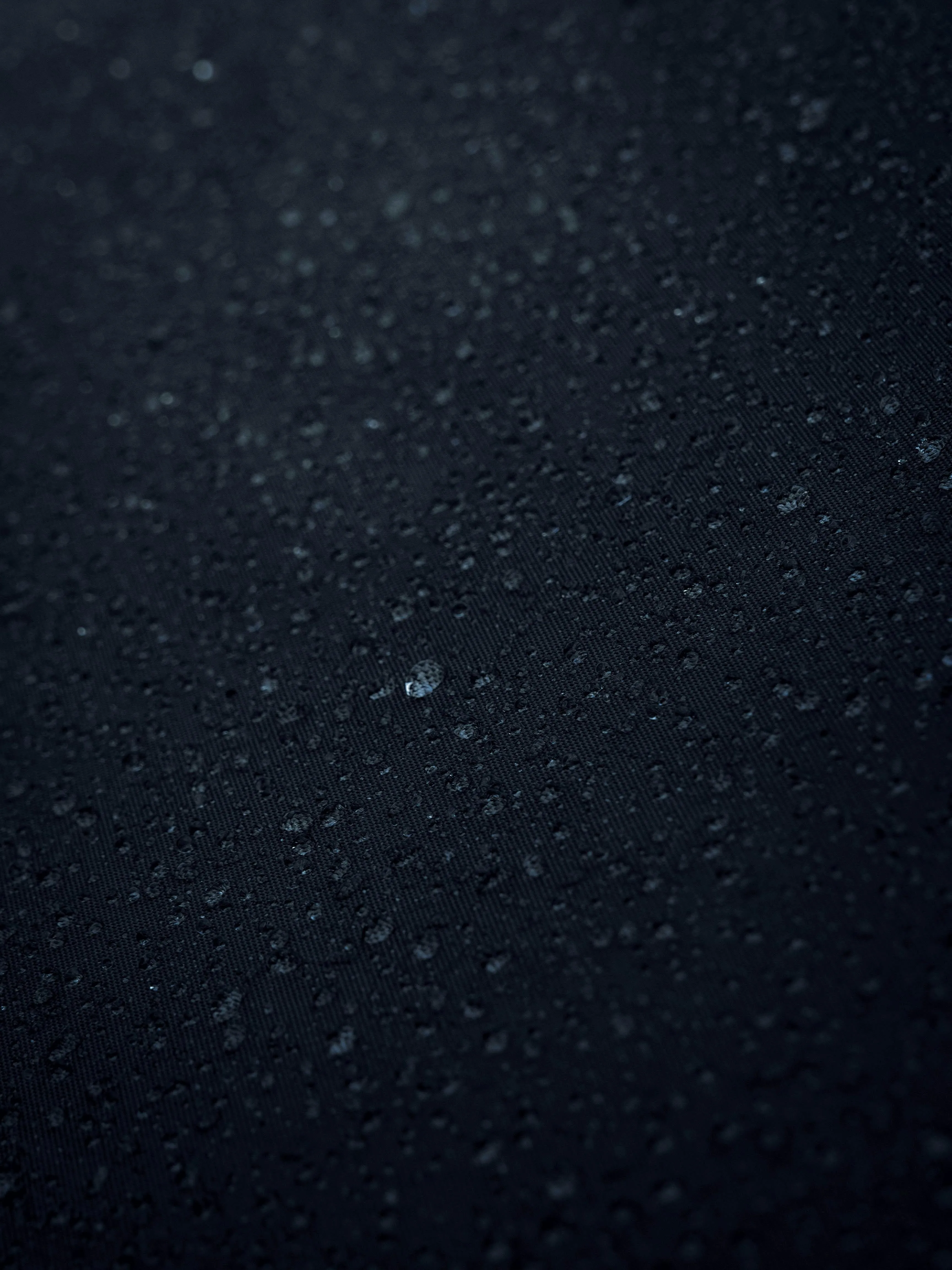 Dark Rainy Night with Water Drops Falling Wallpaper