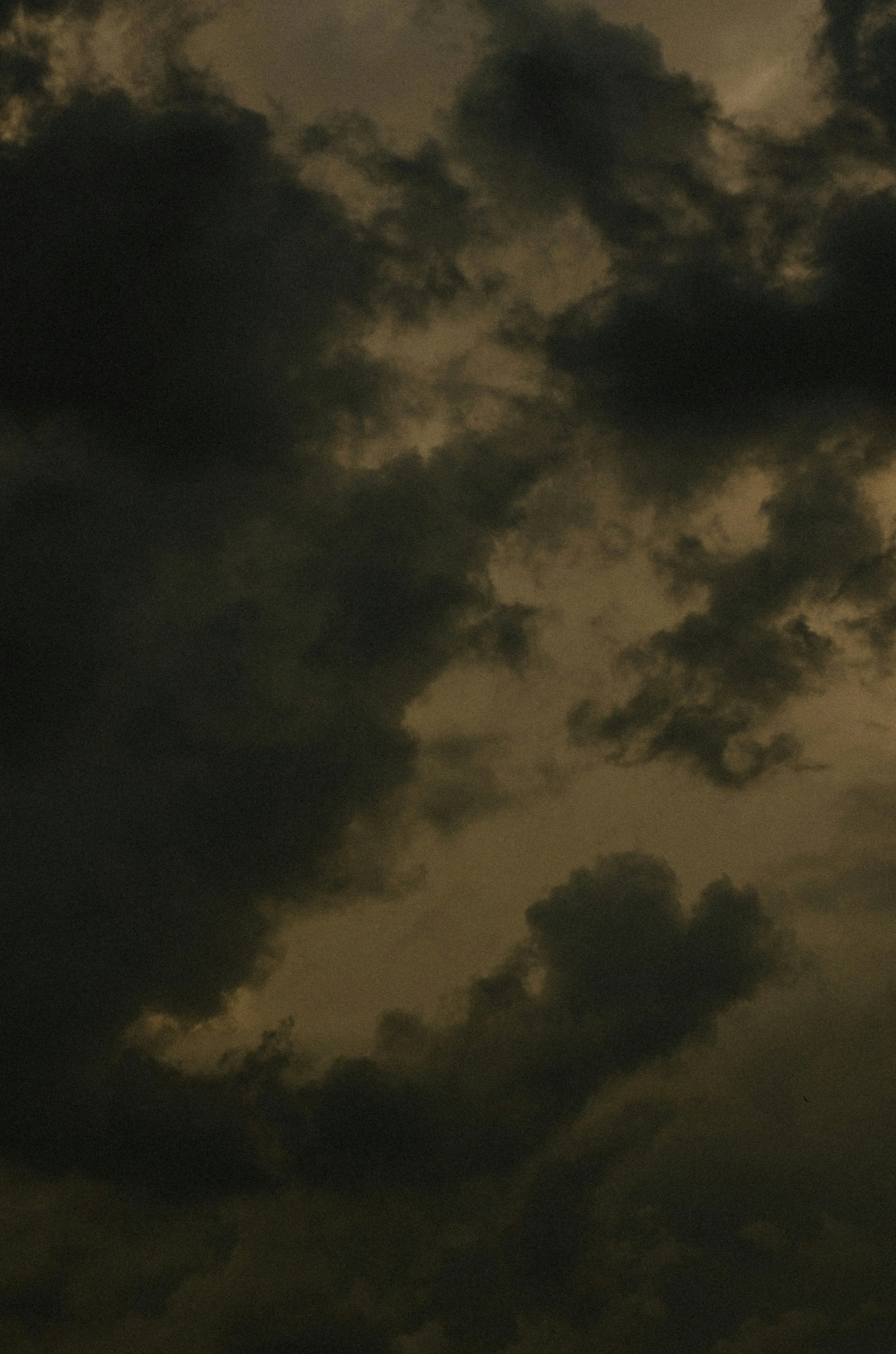 Dark Thunderstorm Clouds with an Ominous and Moody Atmosphere