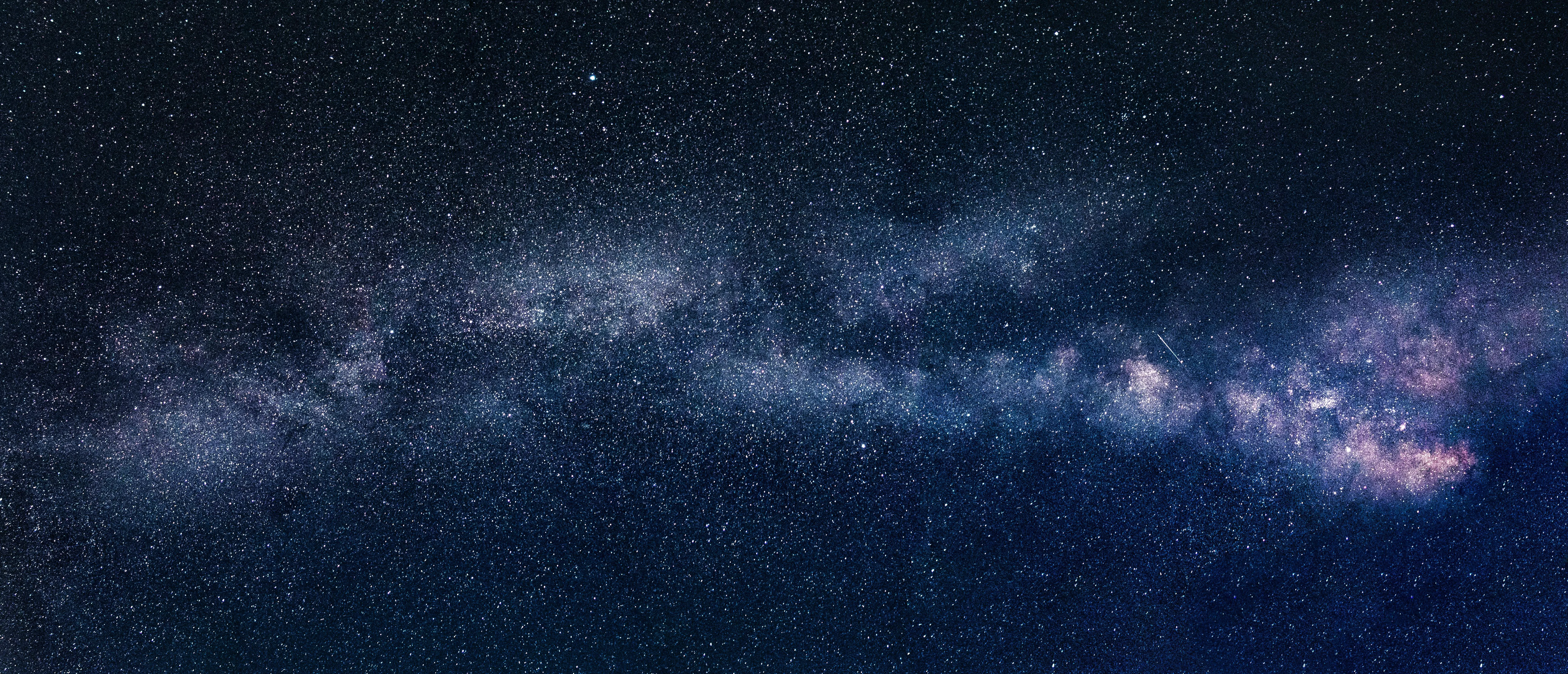 Deep Night Sky Filled with Stars and Galaxies HD Photo