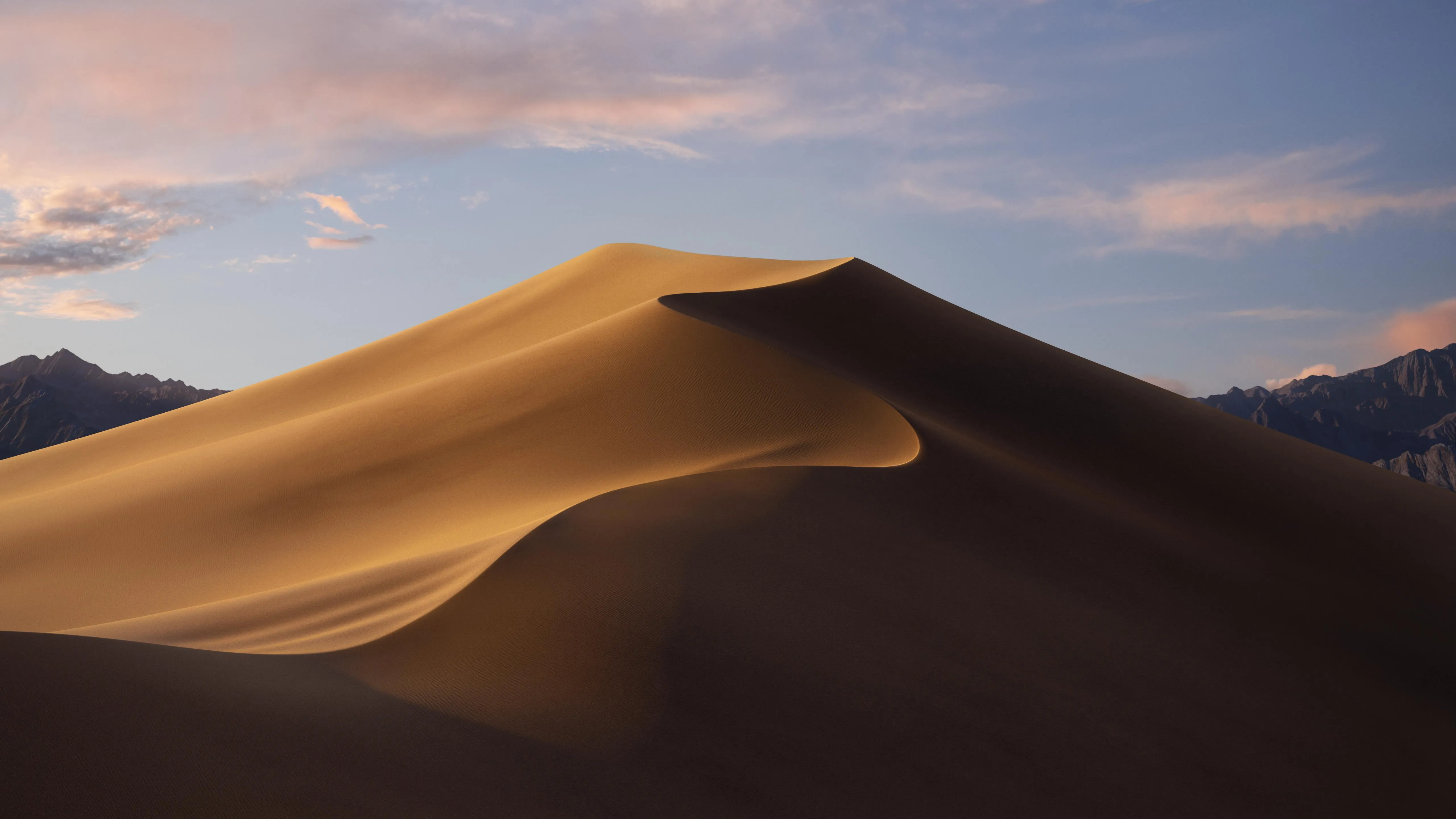 Golden Sand Dunes under a Clear Blue Desert Sky image
