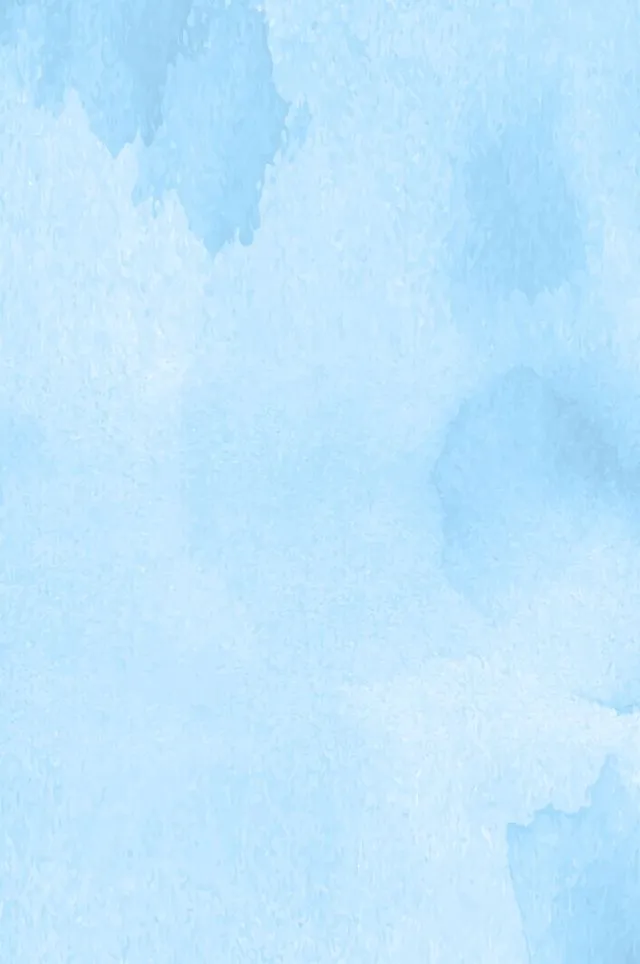 Soft Blue Watercolor Sky Background with Gentle Gradient