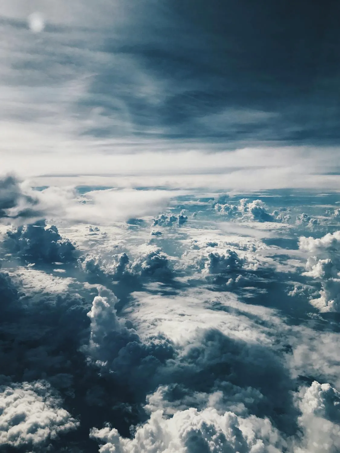 Thick Clouds Covering the Sky Free Wallpaper Download
