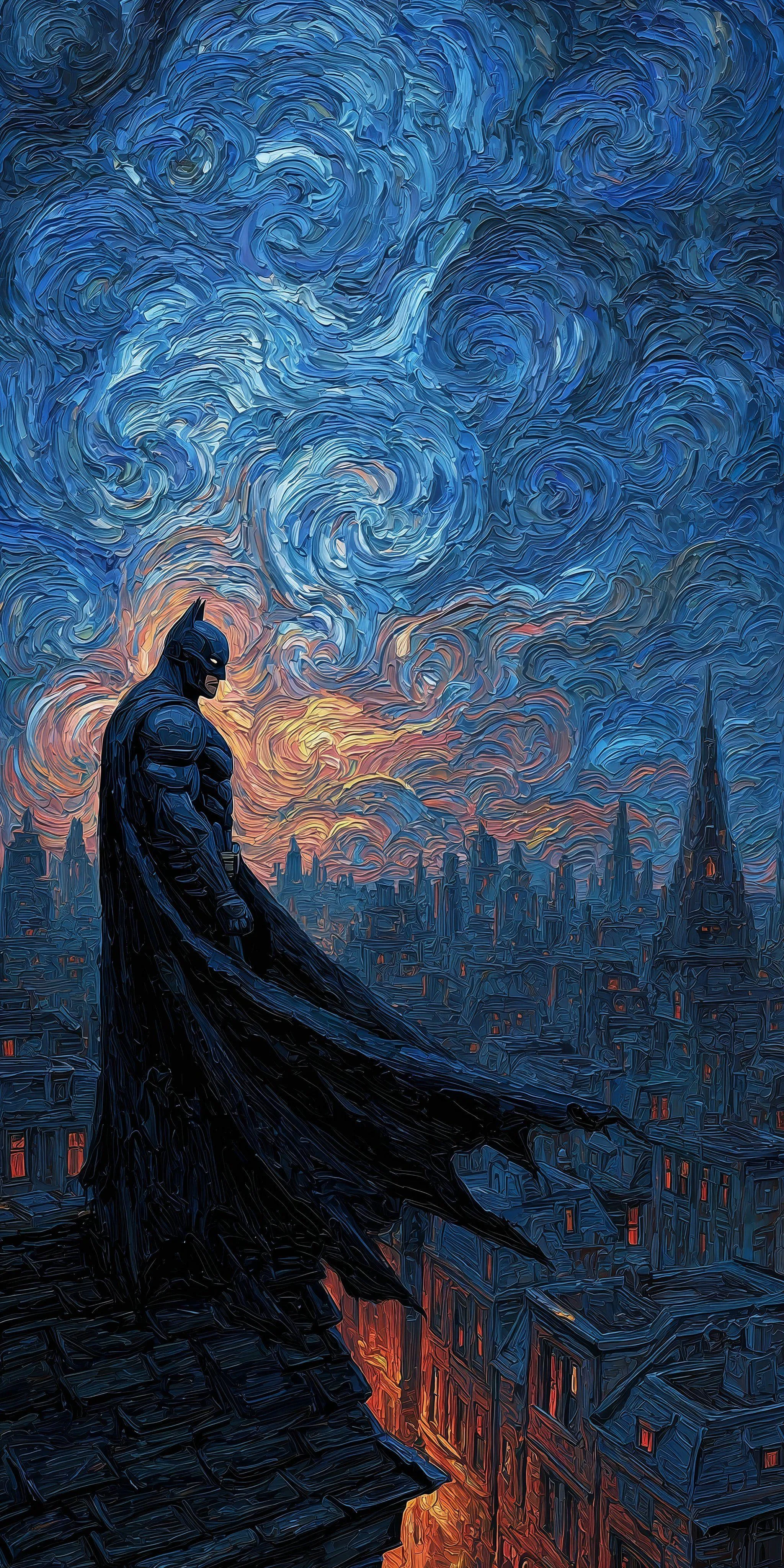 Woman in Orange Coat Walking Alone in The Evening Rain