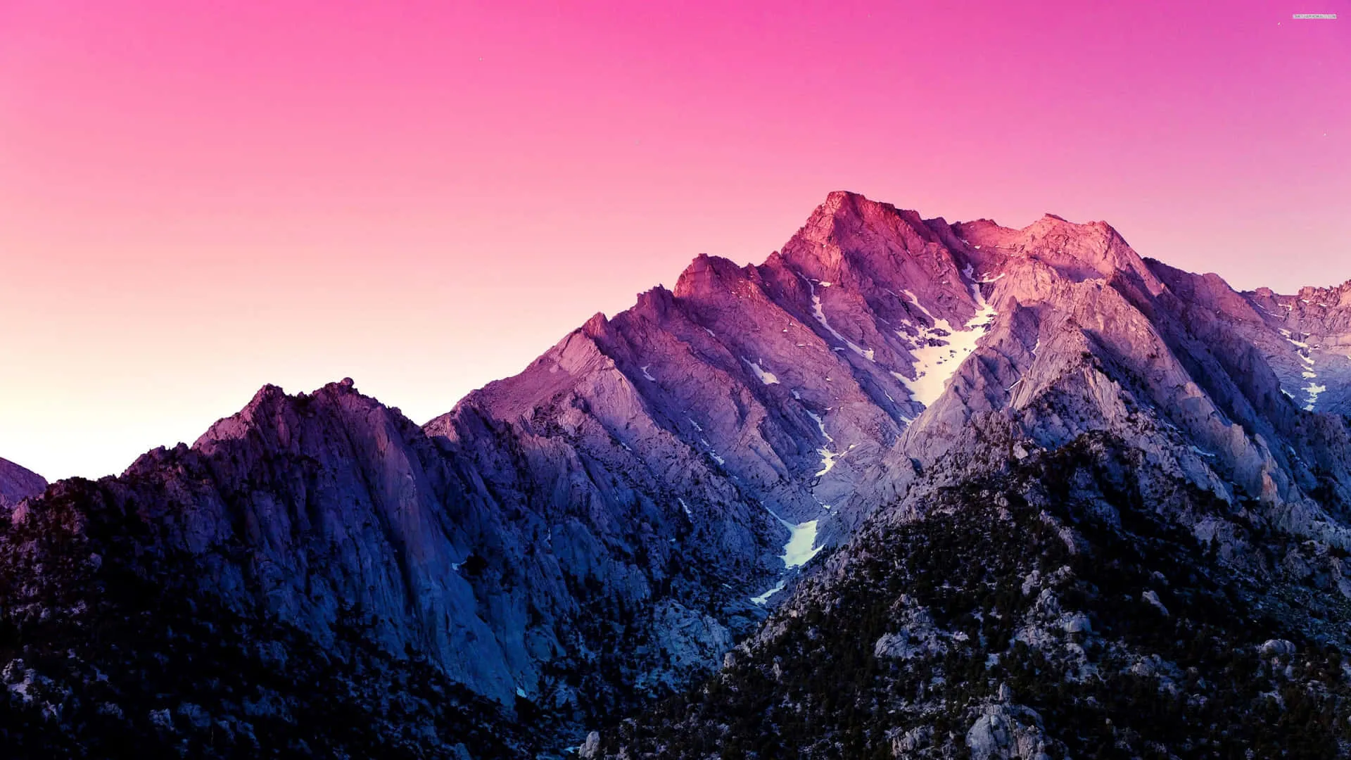 Mountain Wallpapers Clear Blue Sky Peaks