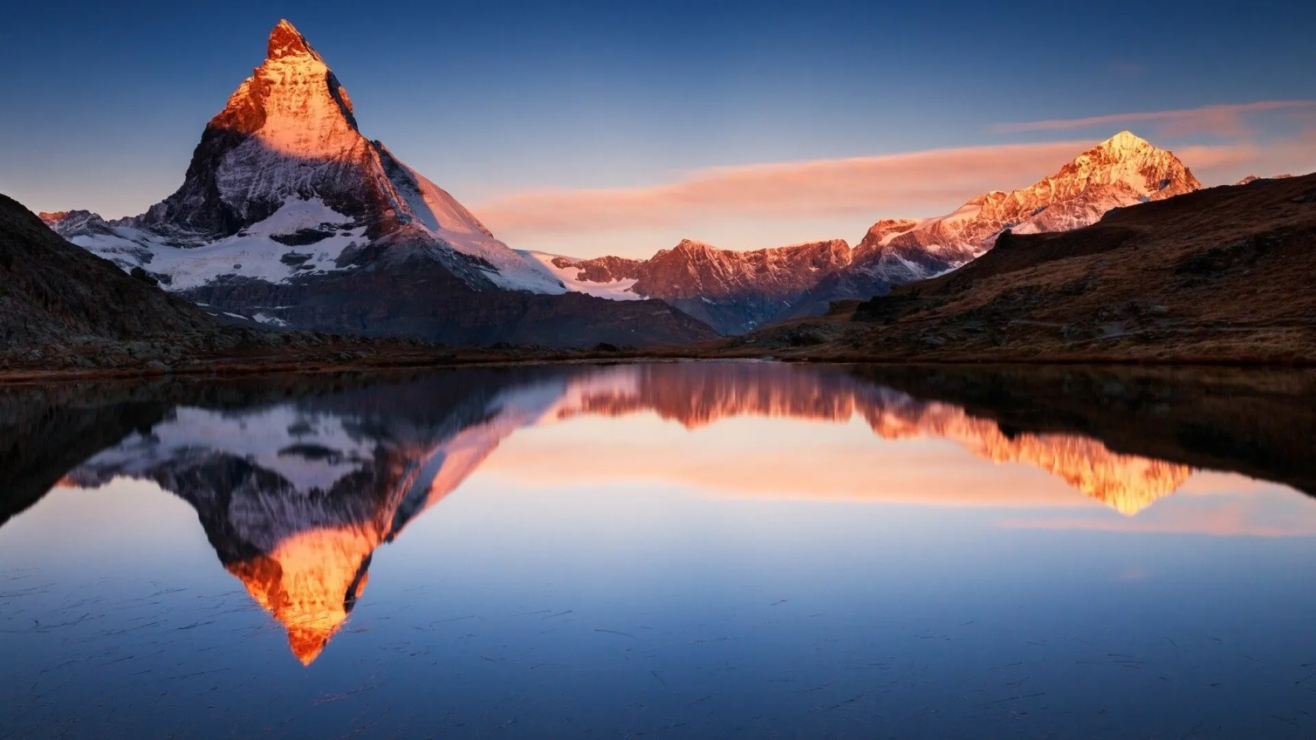 Mountain Wallpapers Sunlight Over Pine Lines