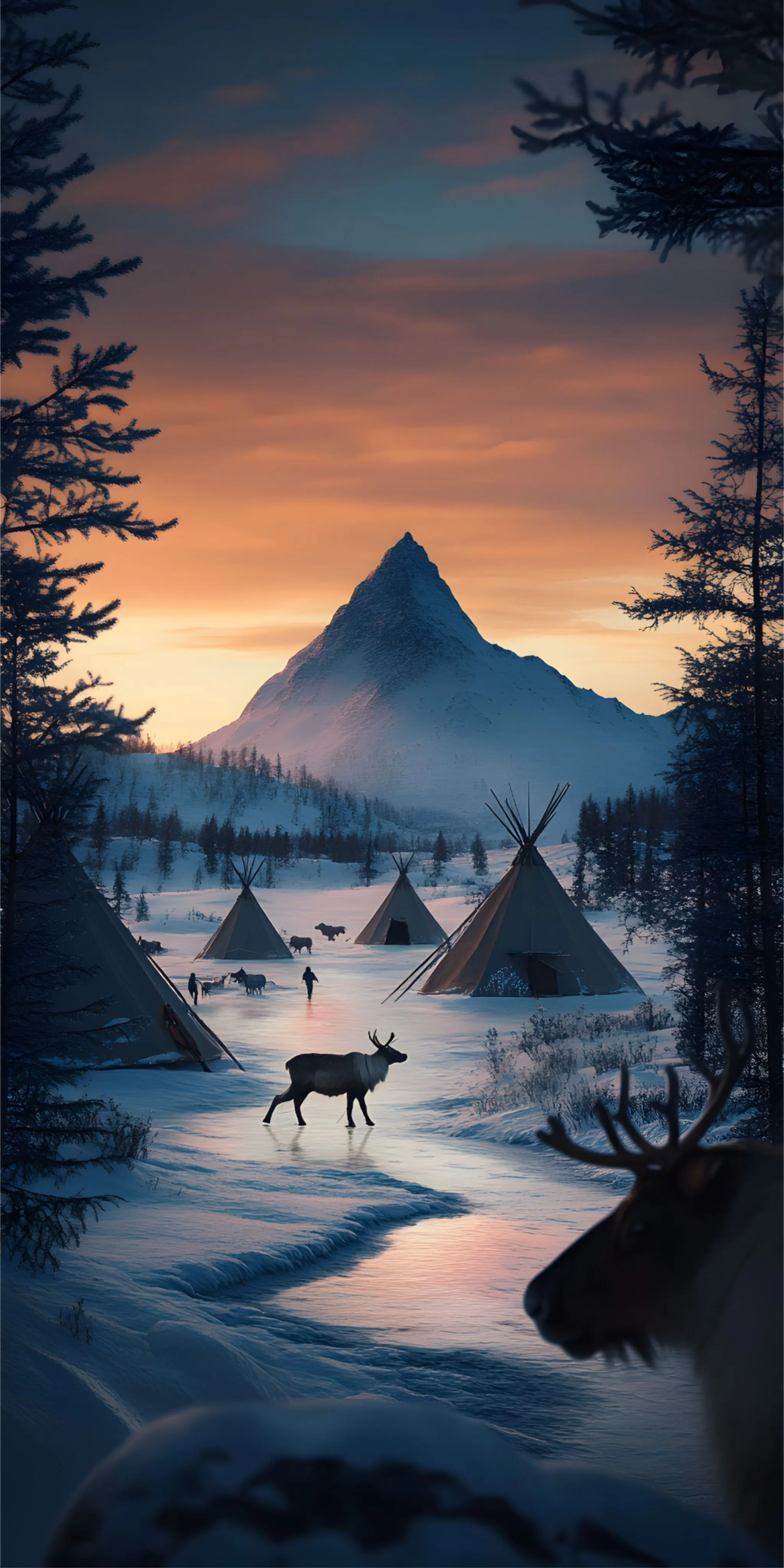 Mountain Wallpapers Misty Forest Views