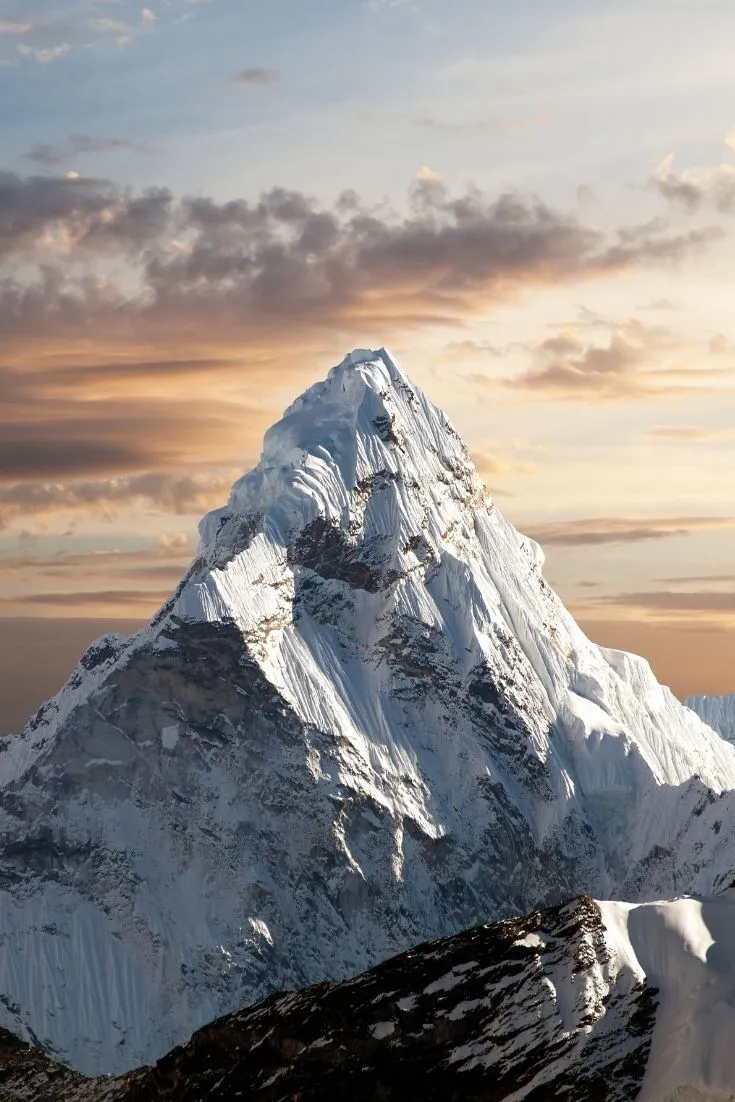 Mountain Wallpapers Sunset Over Ridge Lines