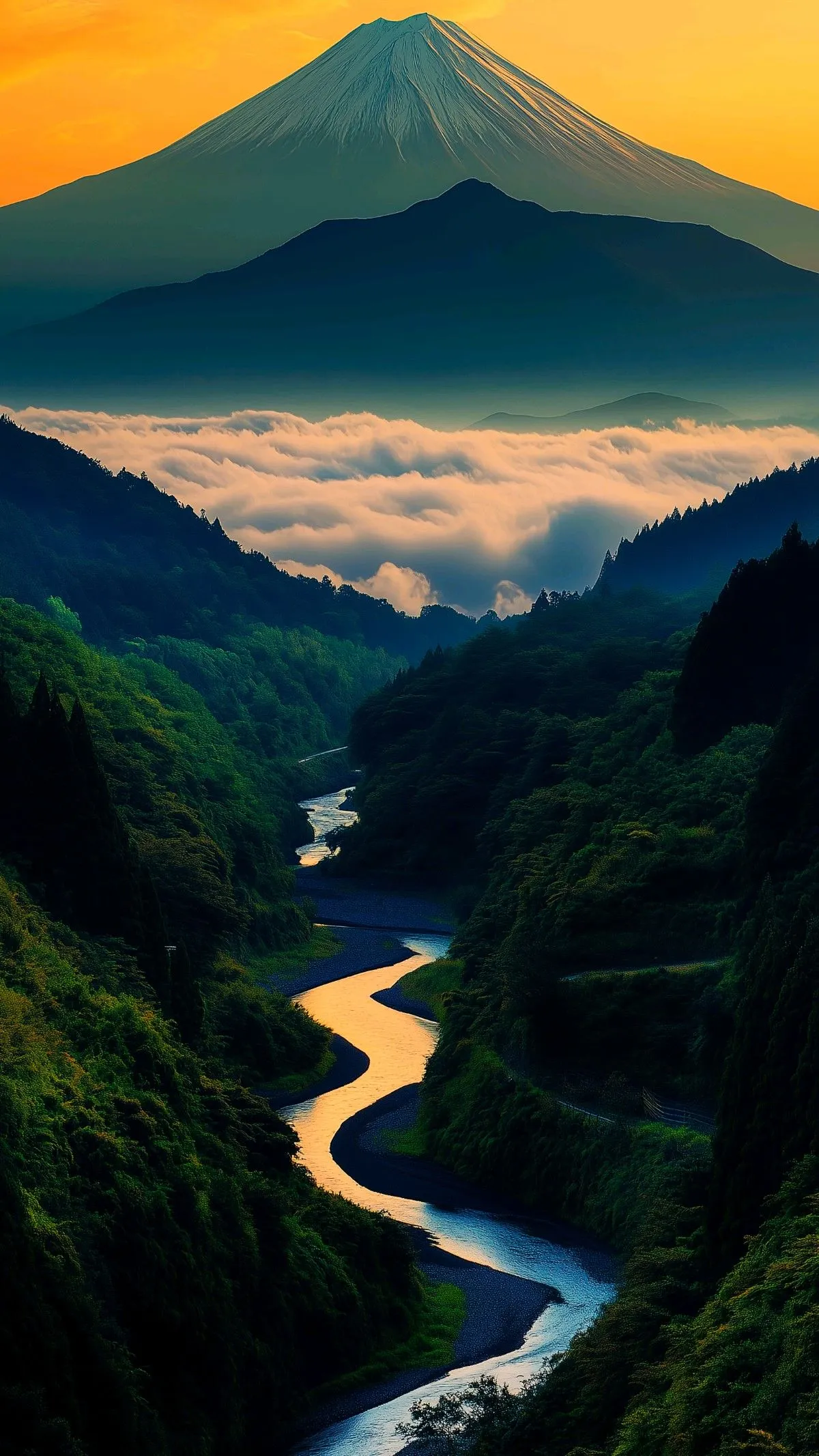 Mountain Wallpapers Wildflower Valley Views