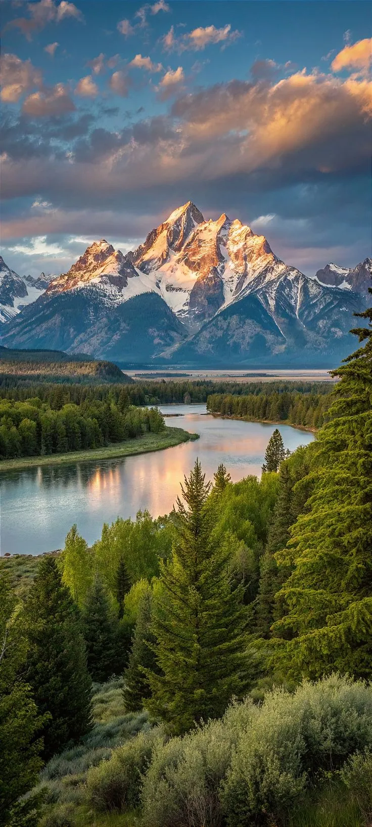 Mountain View Nature Mobile Wallpaper HD