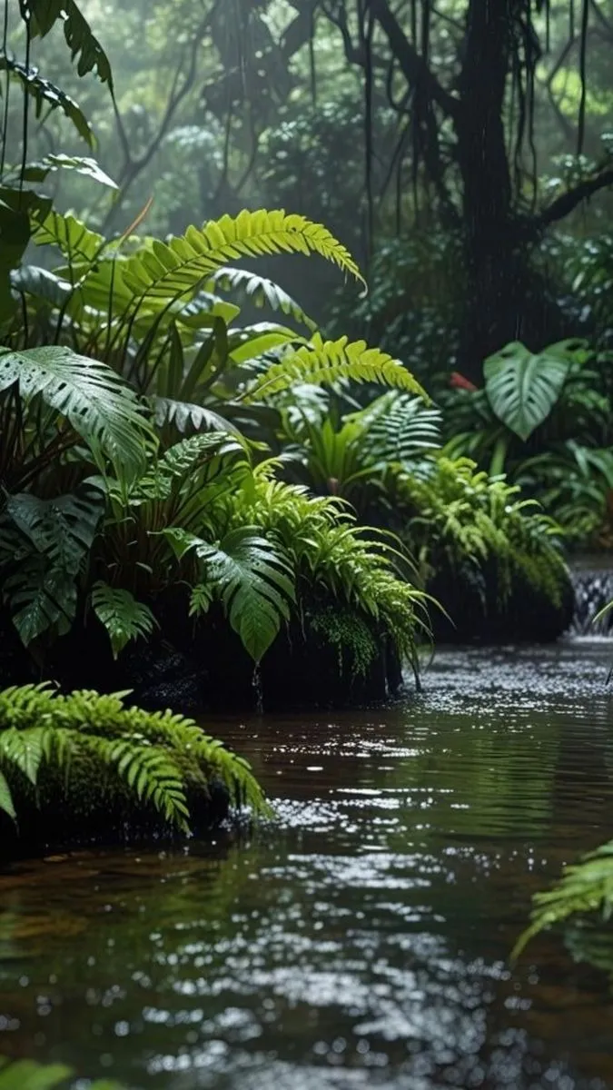 Rainforest Nature Mobile Wallpaper in HD Free