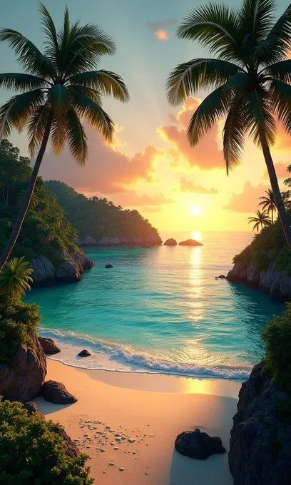 Sunrise Nature Mobile Wallpaper for Phones
