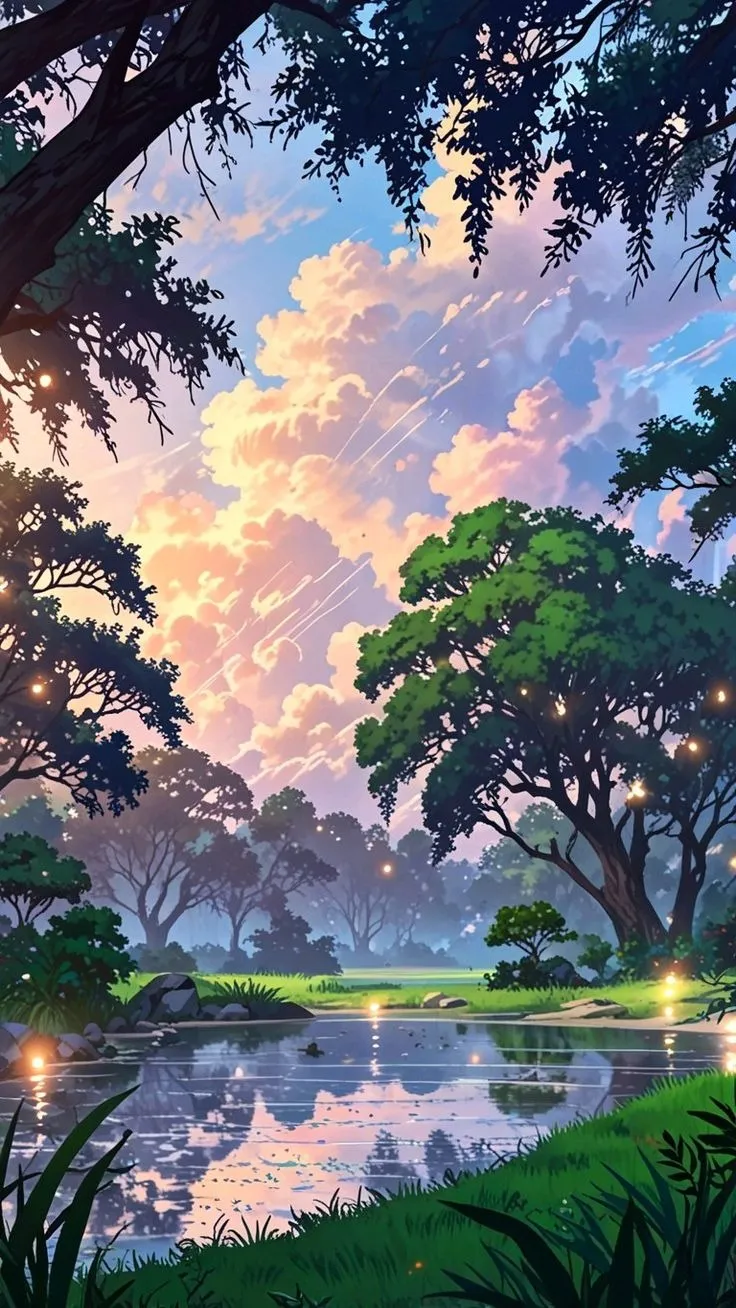 Tree Canopy Nature Mobile Wallpaper in HD