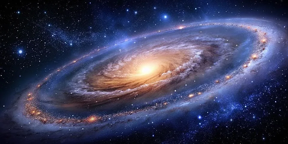 HD wallpaper of Vivid Cosmic Nebula Bursting Space View