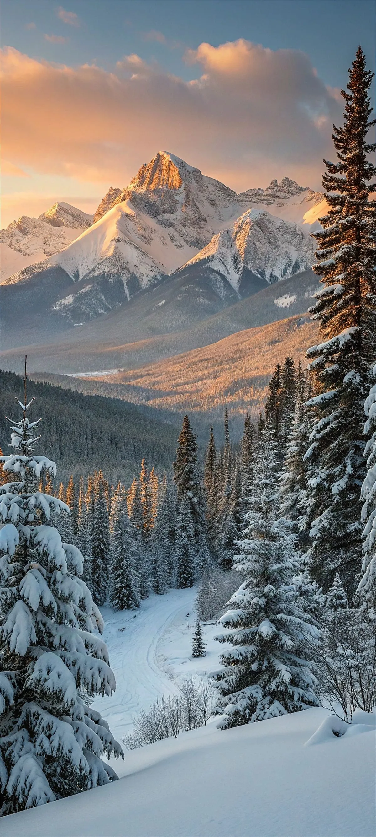 Winter Snow Nature Mobile Wallpaper HD