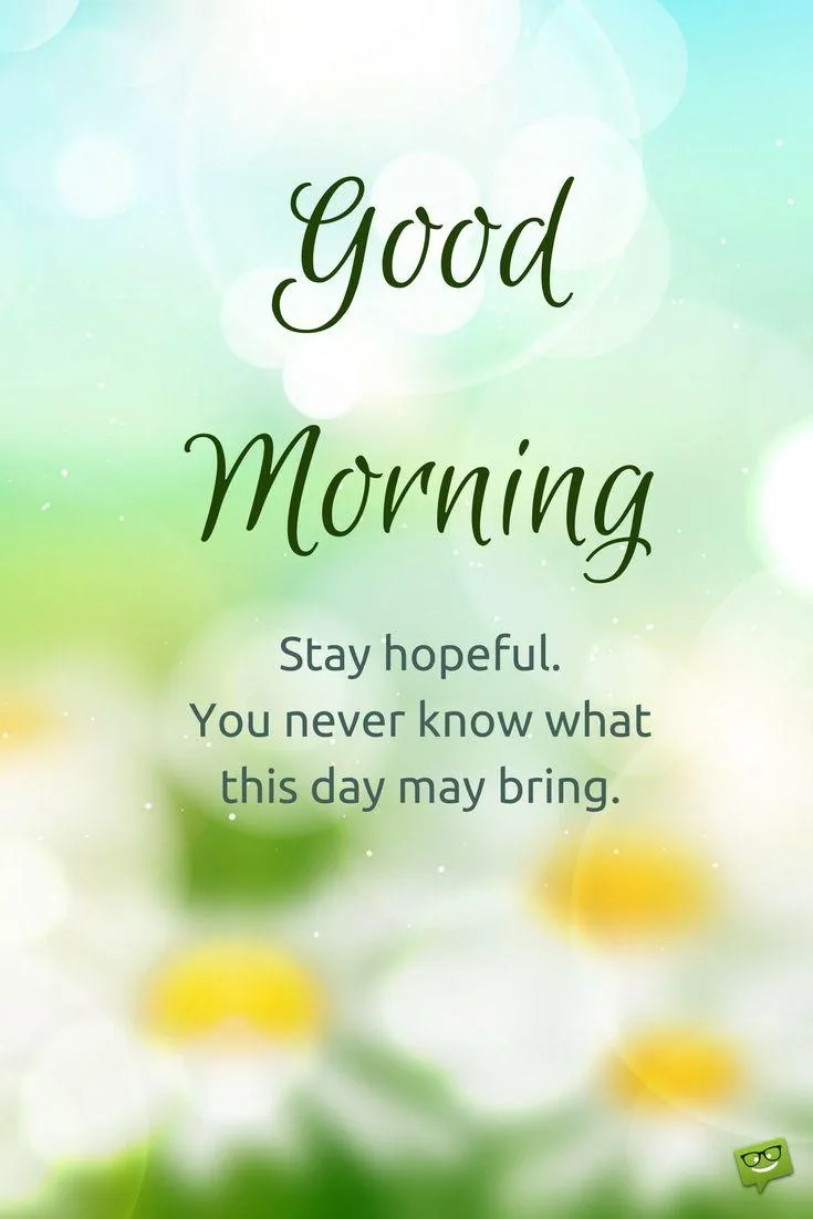 A Floral Message That Brings a Joyful Morning Feeling