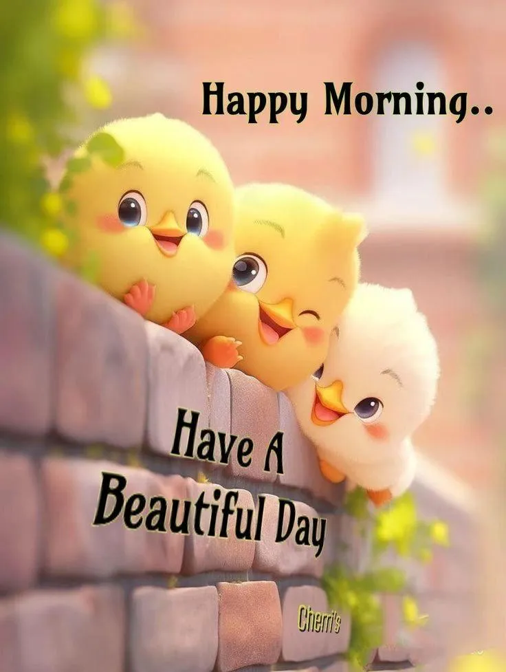 Adorable Bear Wishes You a Happy Bright and Sweet Morning