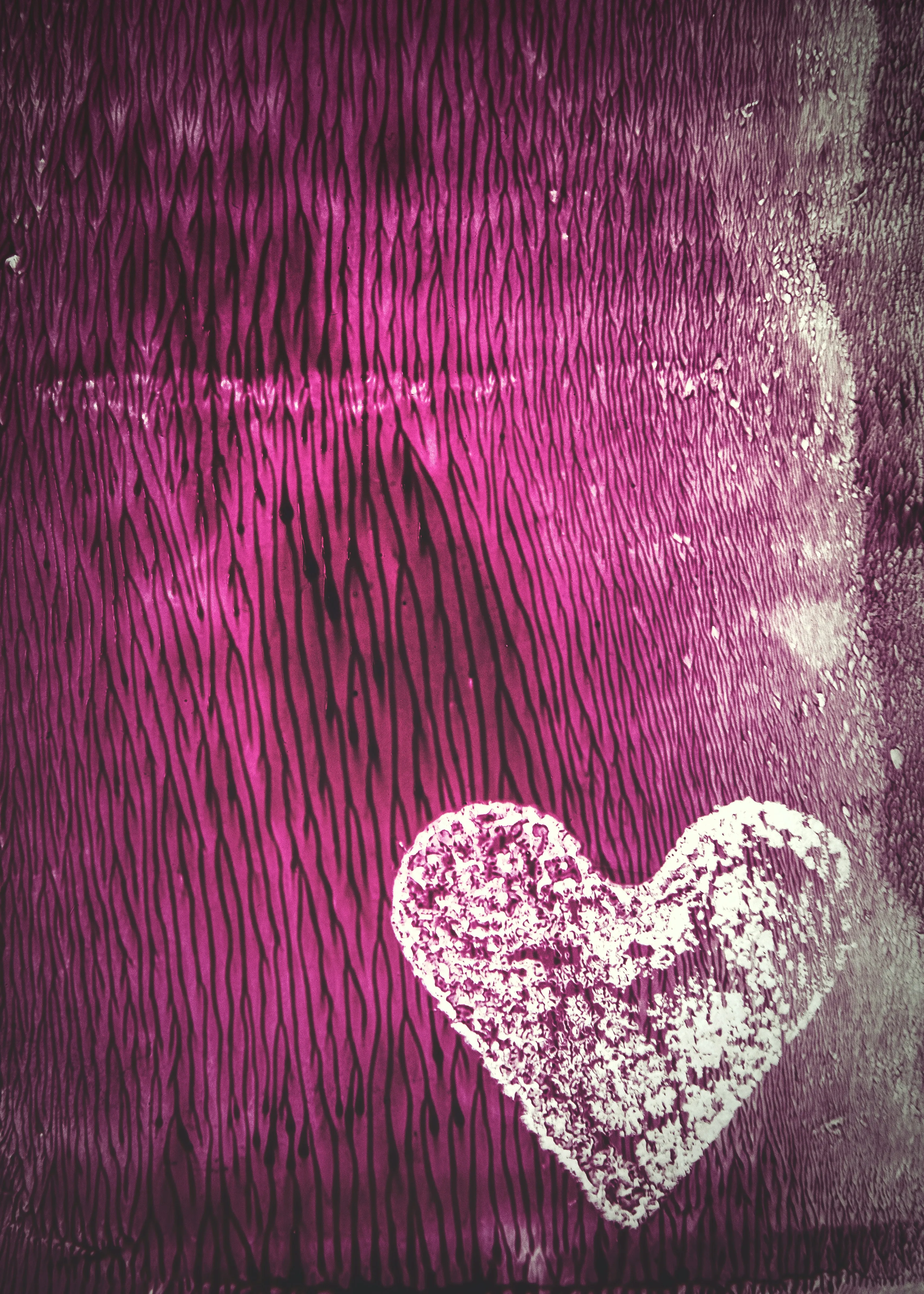 Beautiful Heart Art Symbolizing Pure Love and Care Wallpaper