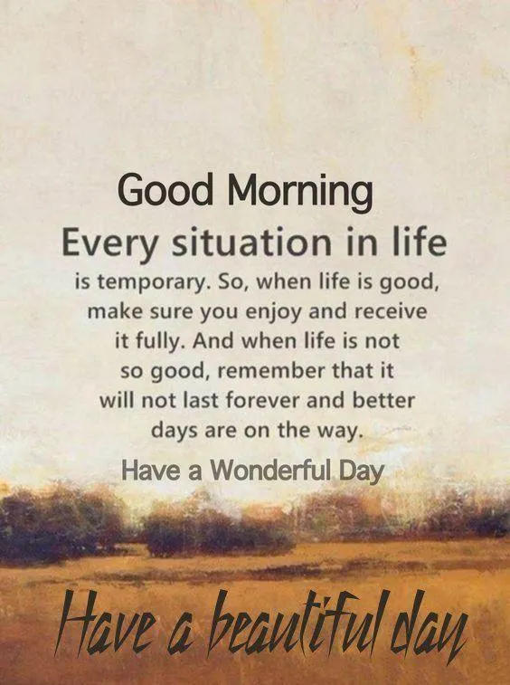 Beautiful Life Quote with Wooden Texture Background
