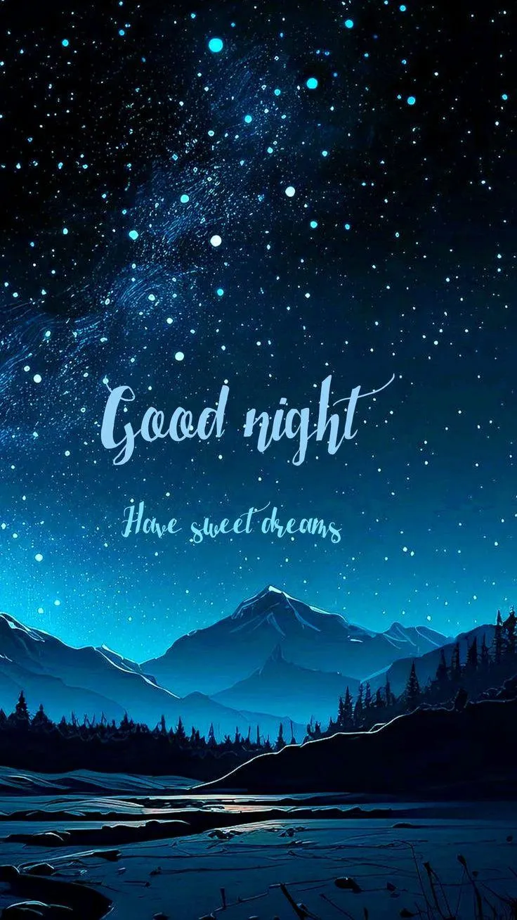 Blue Mountains and Moon Create Night to Dawn Reflection